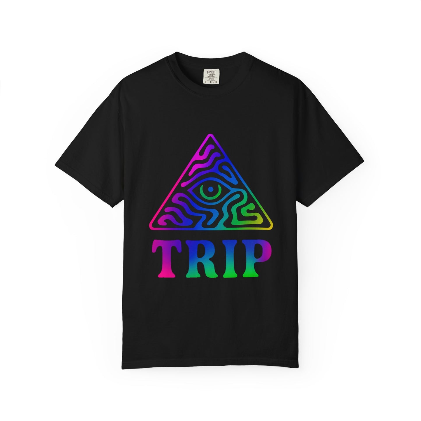Psychedelic Trip T-Shirt, Unisex Graphic Tee, Retro Vibe Shirt, Festival Wear, Gift for Creative Souls