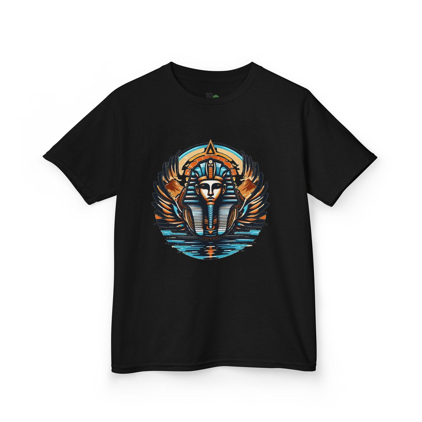 Pharaohs & Wings Tee - Kids Heavy Cotton™ Tee, Fun Egyptian Style Tee, Unique Kids Shirt, Birthday Gift, Adventure Tee
