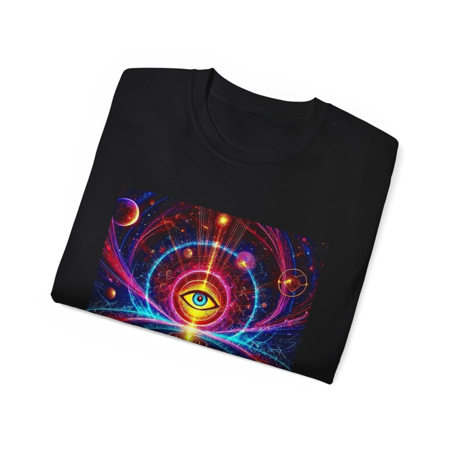 Cosmic Eye T-shirt Unisex Ultra Cotton Tee - Spiritual Graphic Shirt, Psychedelic Fashion, Festival Wear, Art Tee, Gift for Dreamers