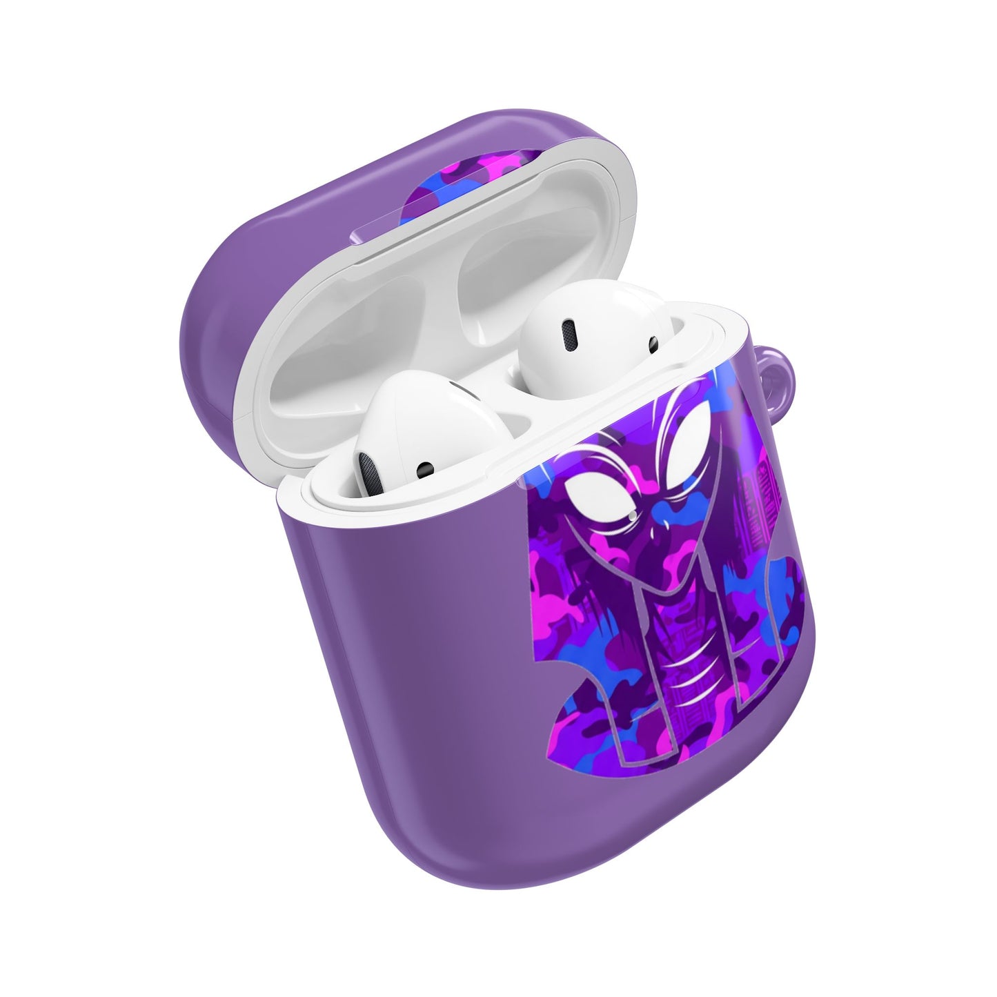 Vibrant Camo AirPod Case, Unique AirPods Cover, Cool Accessories for Teens, Travel Gift, Tech Protection