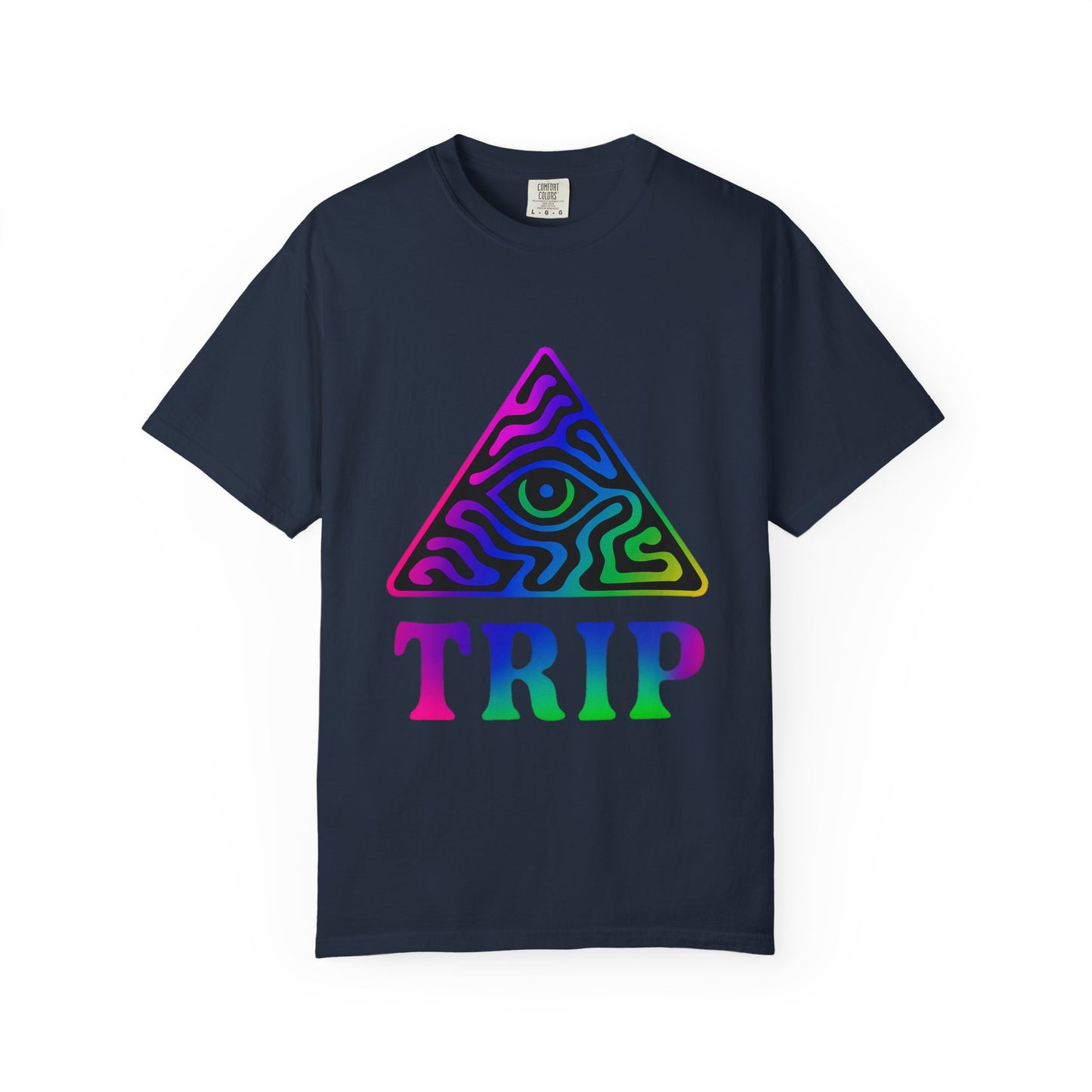 Psychedelic Trip T-Shirt, Unisex Graphic Tee, Retro Vibe Shirt, Festival Wear, Gift for Creative Souls