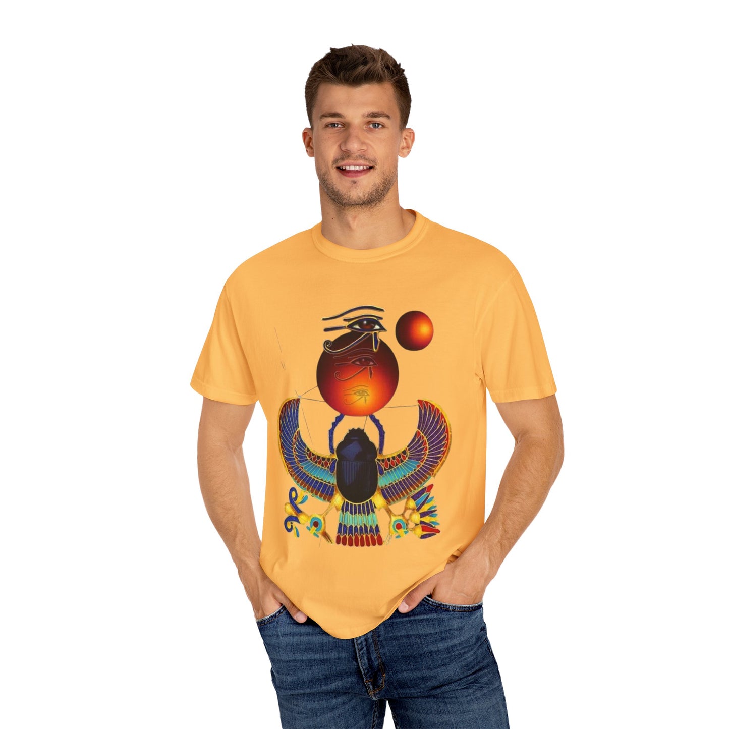 Vintage Egyptian Art T-shirt, Unisex Gift for History Lovers, Graphic Tee for Festivals, Artistic Apparel, Unique Gift Idea
