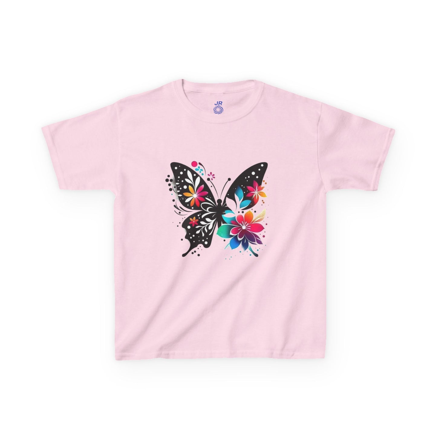 Colorful Butterfly Kids T-Shirt, Fun Summer Tee, Gift for Kids, Cute Butterfly Design, Toddler Summer Apparel, Artful Kids Wear