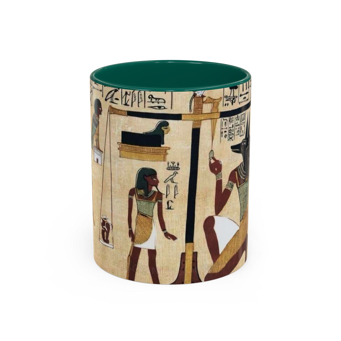 Ancient Egyptian Themed Coffee Mug - Colorful 11oz & 15oz | Unique Art Gift for History Lovers
