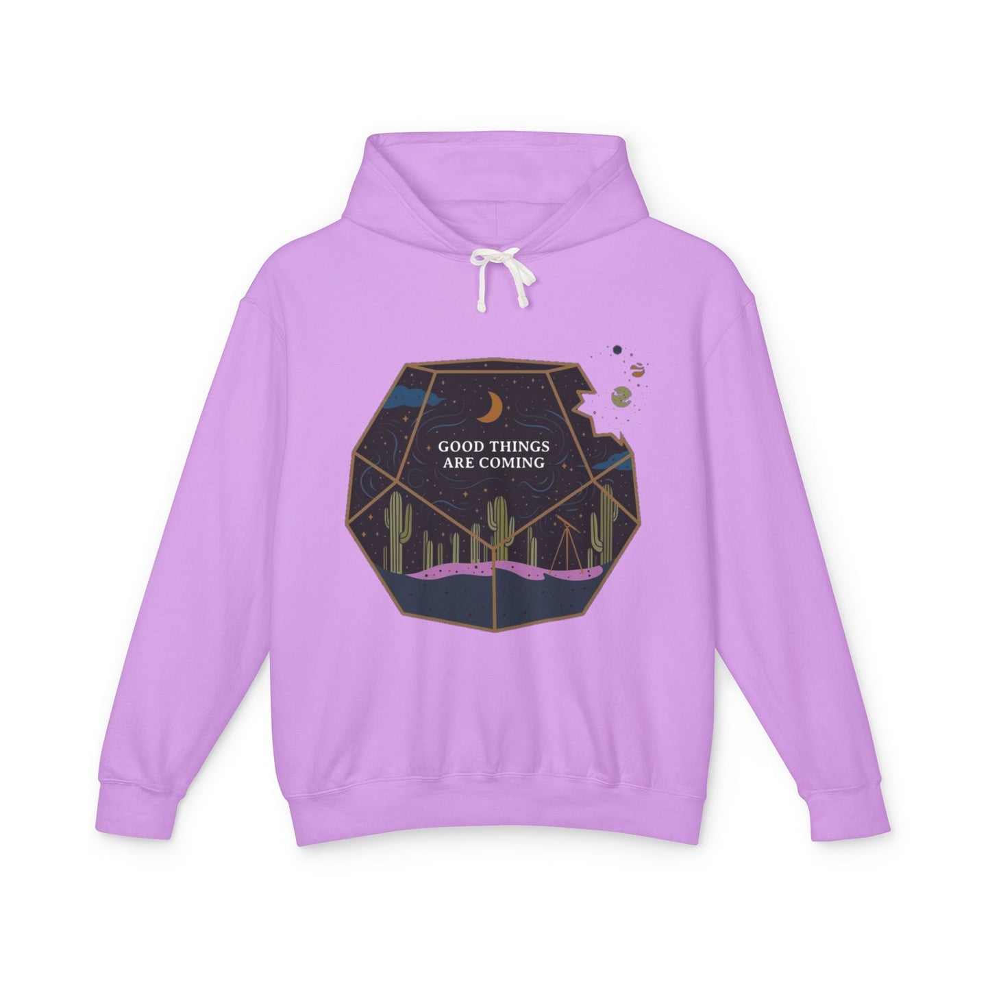Unisex Lightweight Hooded Sweatshirt