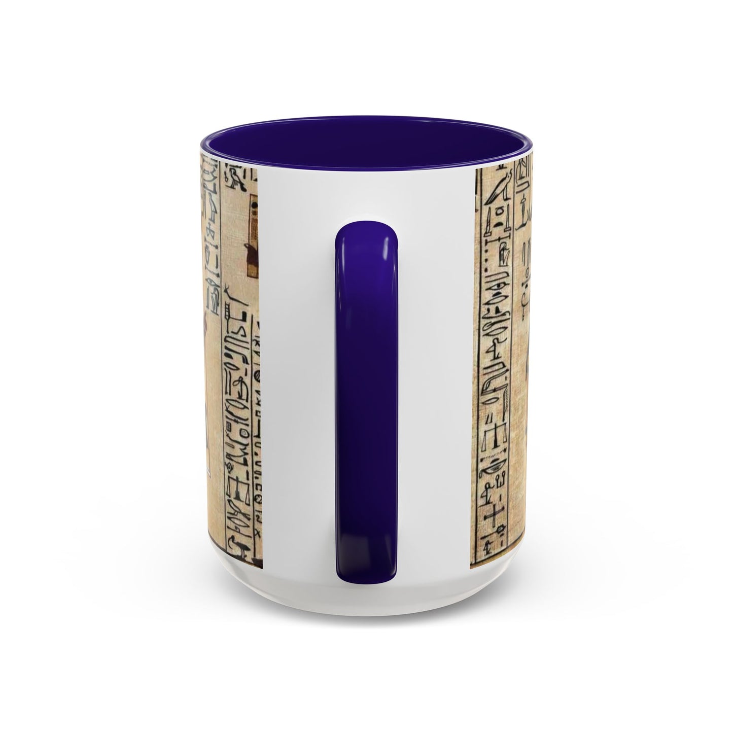 Ancient Egyptian Themed Coffee Mug - Colorful 11oz & 15oz | Unique Art Gift for History Lovers