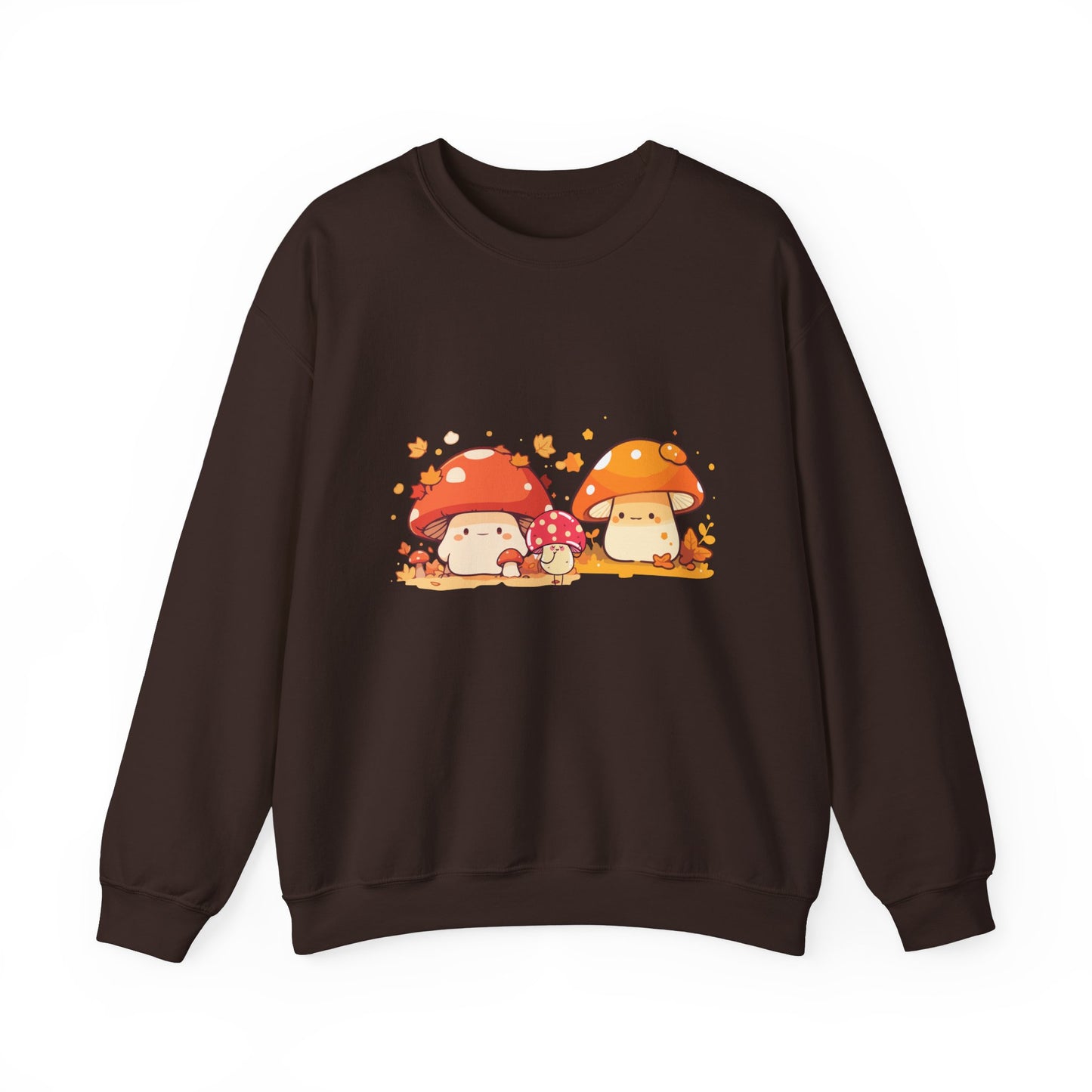 Crewneck Sweatshirt - Mushrooms of Friends Design