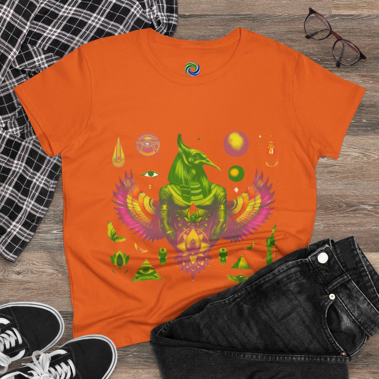 Vibrant Graphic Tee for Free Spirits, Boho Style Shirt, Unique Casual Wear, Perfect for Festivals, Summer Outings, Gifts