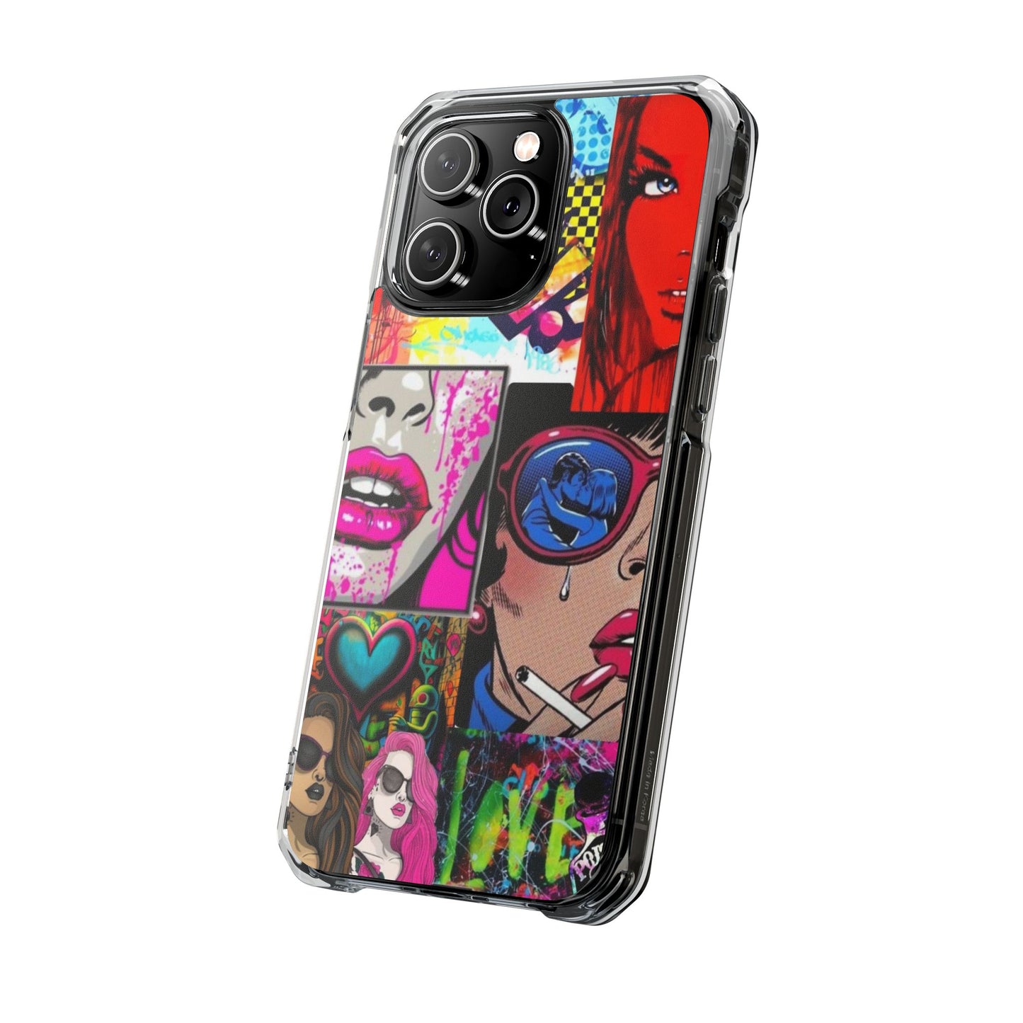 Magnetic Clear Impact Cases