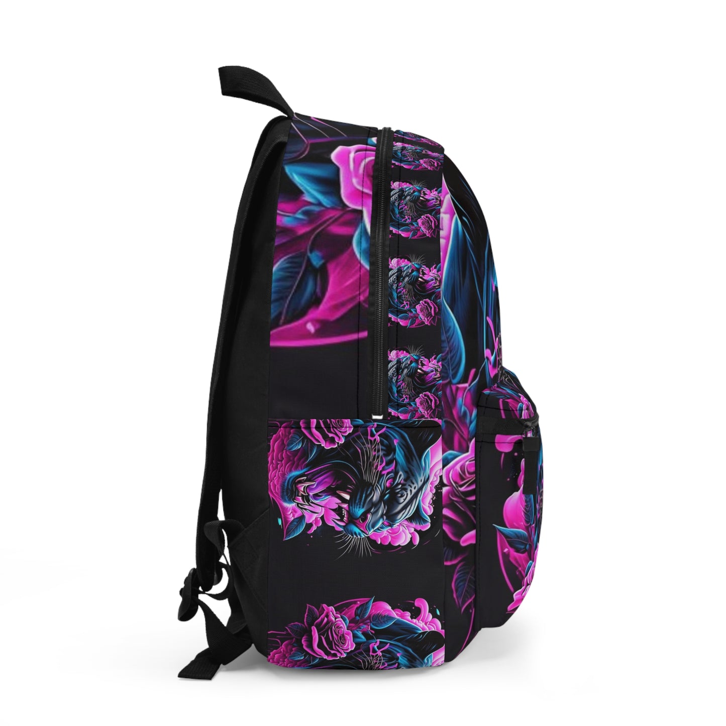 Fierce Panther Backpack | Stylish School Bag, Trendy Travel Gear, Unique Gift, Wild Animal Lover Accessory, Statement Piece
