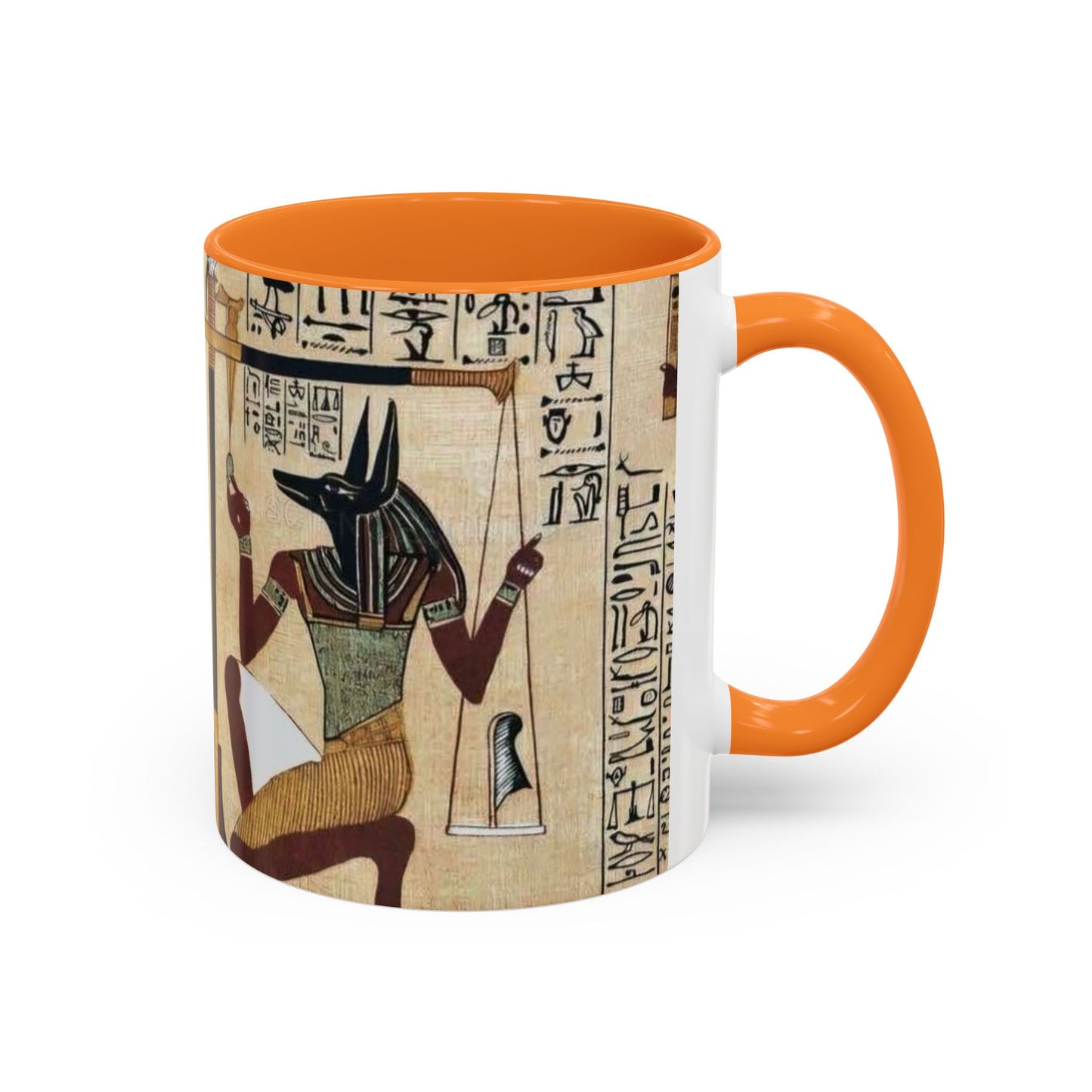 Ancient Egyptian Themed Coffee Mug - Colorful 11oz & 15oz | Unique Art Gift for History Lovers
