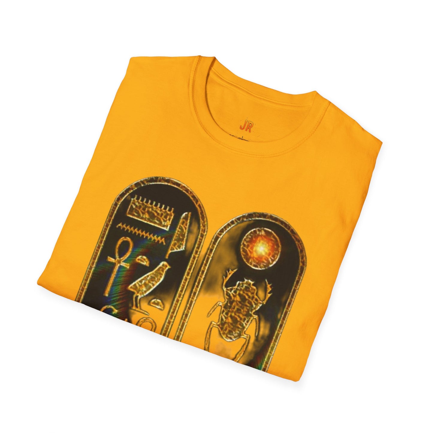 Vintage Egyptian Art Unisex Softstyle T-Shirt - Retro Graphic Tee, Unisex Casual Wear, Unique Gift for History Lovers, Summer Essential