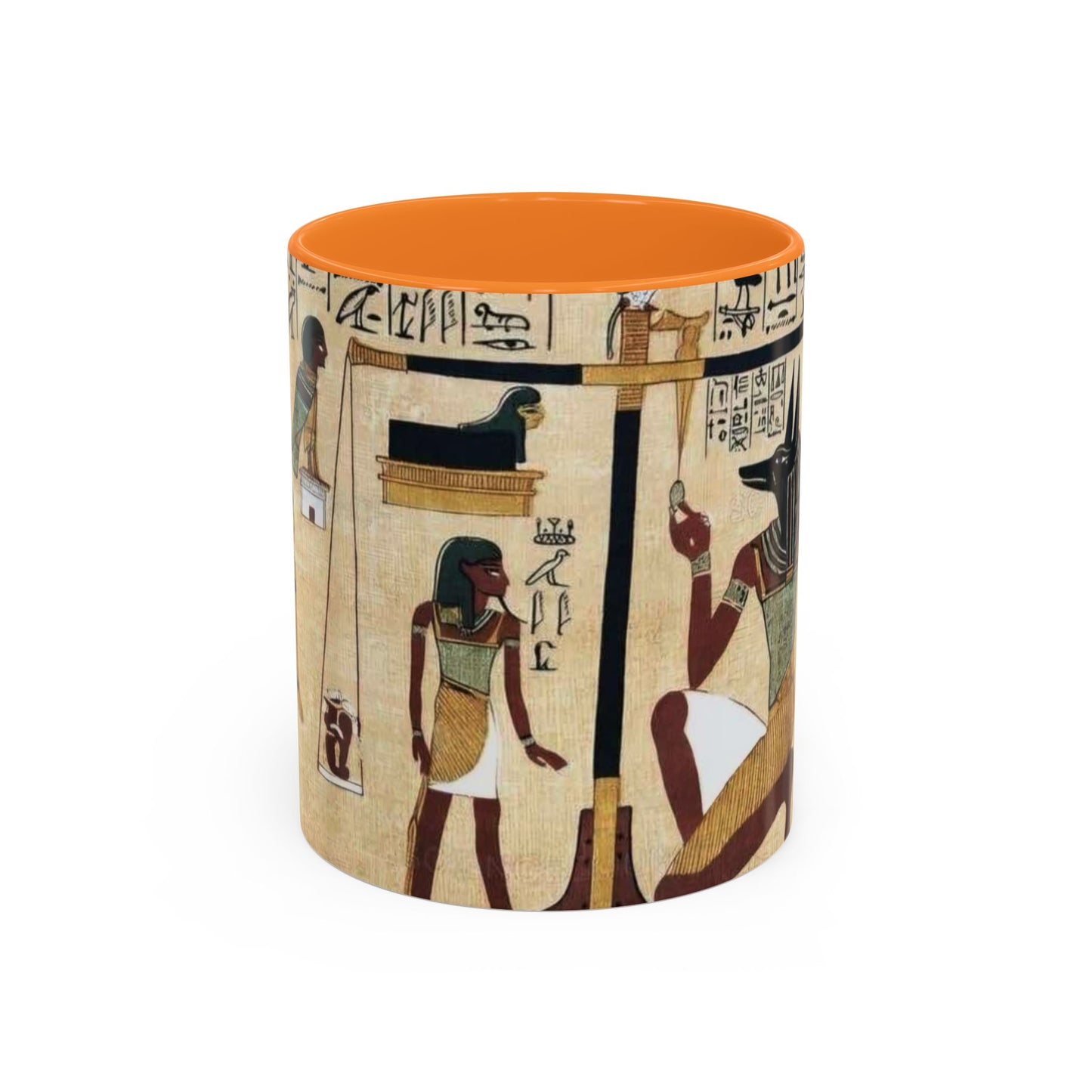 Ancient Egyptian Themed Coffee Mug - Colorful 11oz & 15oz | Unique Art Gift for History Lovers