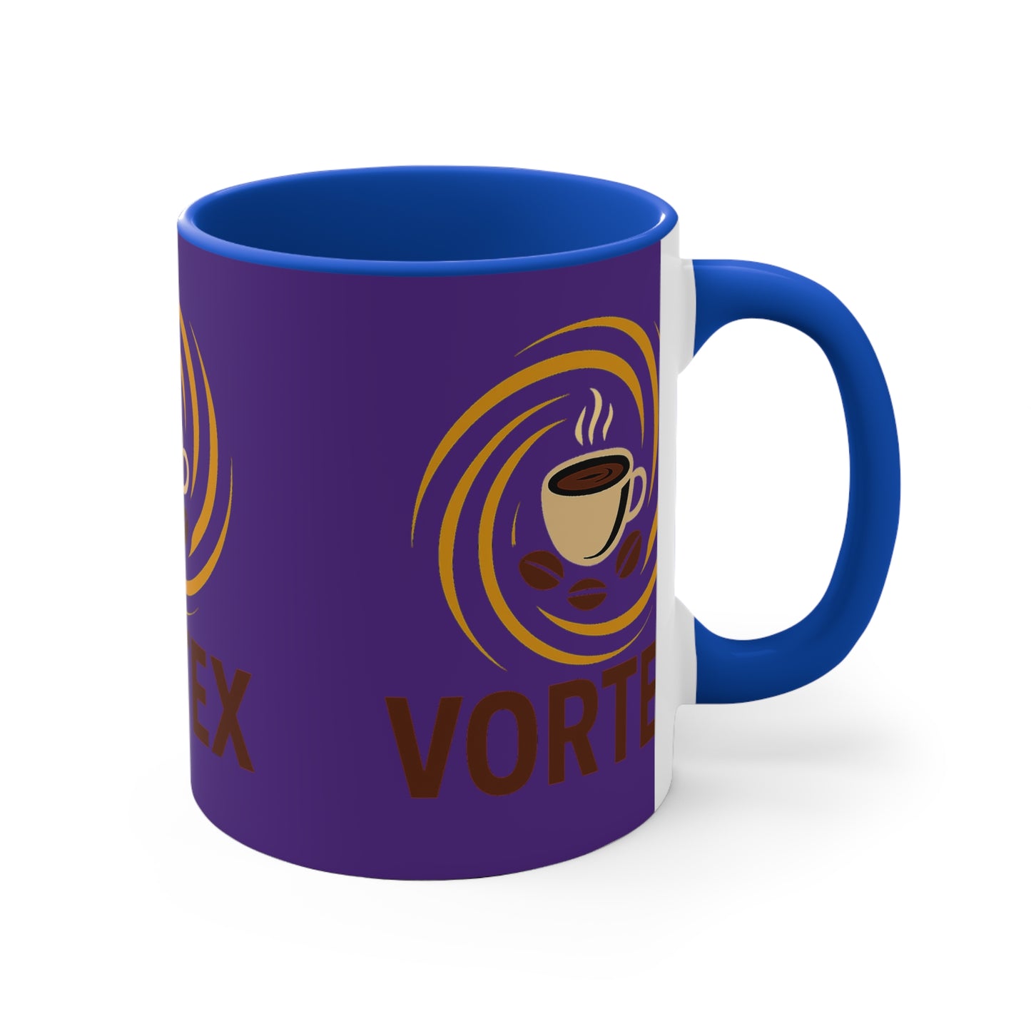 Stylish Coffee Mug with Vortex Design, Cool Mug for Coffee Lovers, Gift for Baristas, Unique Office Mug, Creative Kitchenware