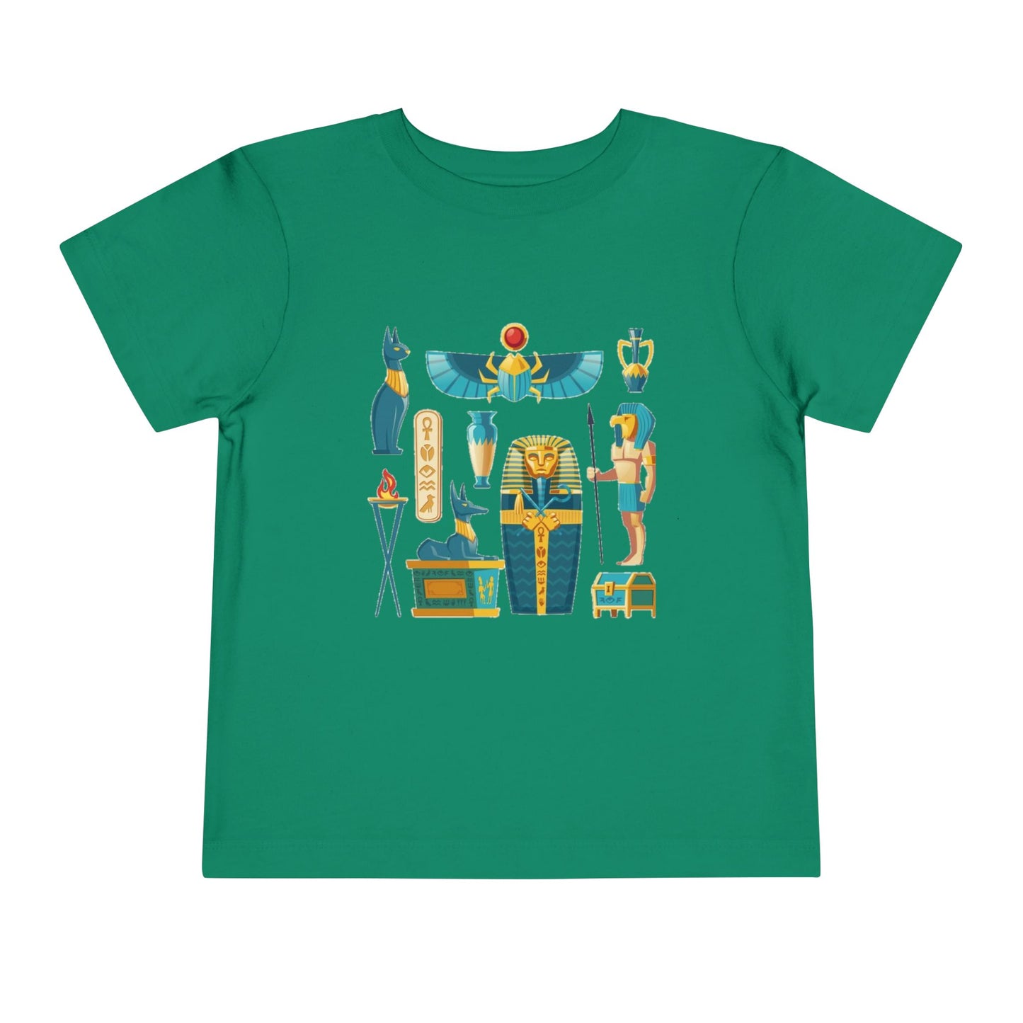 Egyptian-Themed Toddler Tee - Fun Kids' Shirt, Perfect for Playtime, Birthday Gifts, Baby Showers, Dress Up!