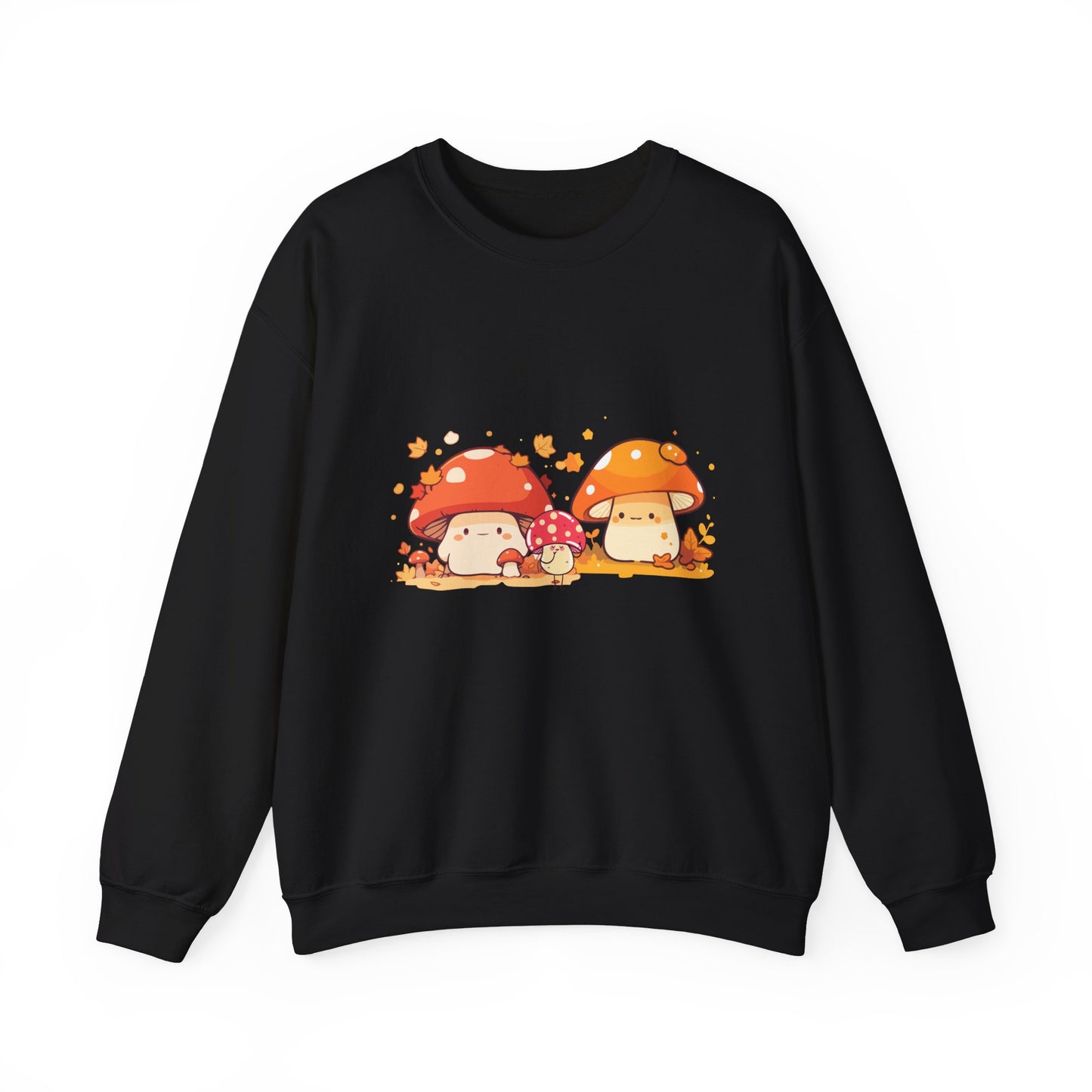 Crewneck Sweatshirt - Mushrooms of Friends Design