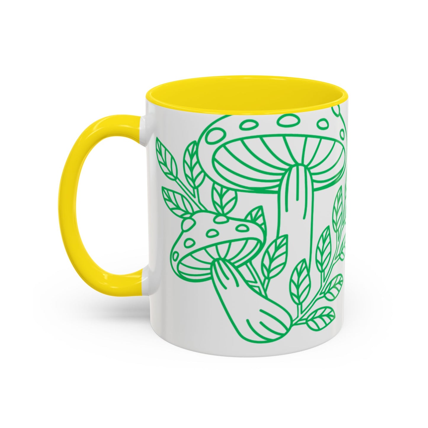 Whimsical Mushroom Coffee Mug, Perfect for Nature Lovers, Botanical Gifts, Garden Decor, Eco-Friendly Drinkware, Coffee Lovers