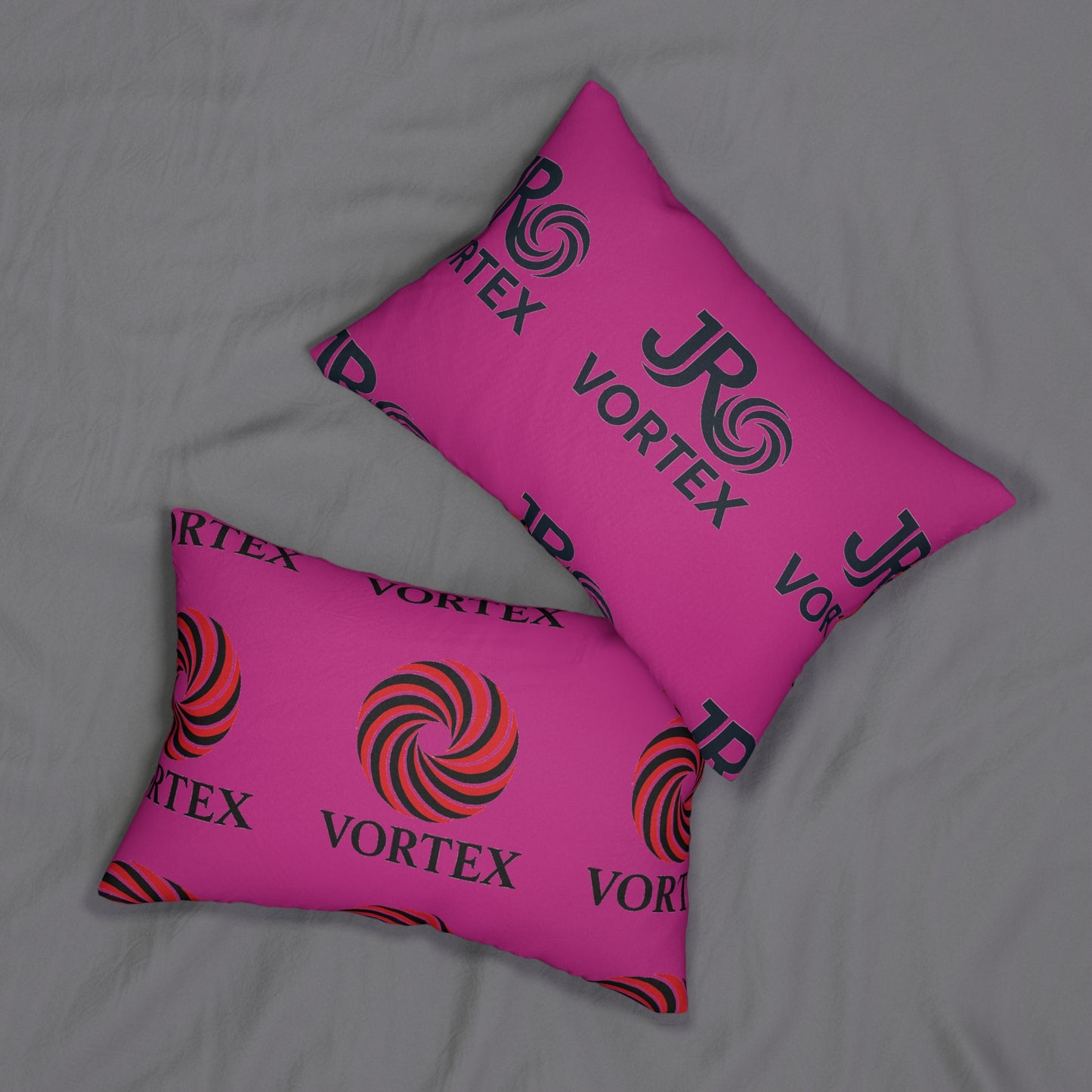 Vibrant Spun Polyester Lumbar Pillow - Personalized Home Decor, Cozy Bedroom Accent, Gift for Her, Modern Cushion, Stylish Sofa Pillow