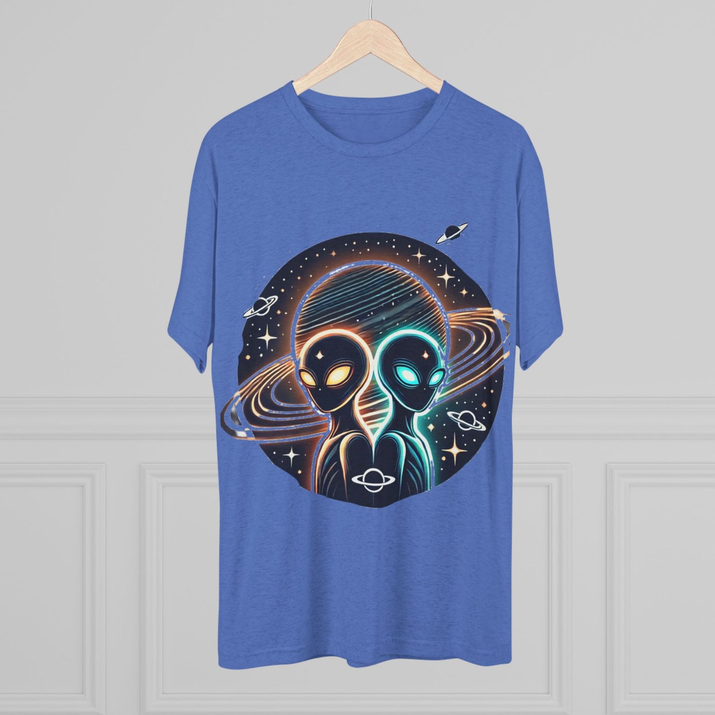 Cosmic Alien Crew Tee - Perfect for Space Lovers, Sci-Fi Fans, Unique Gift for Birthdays, Casual Wear, Everyday Comfort