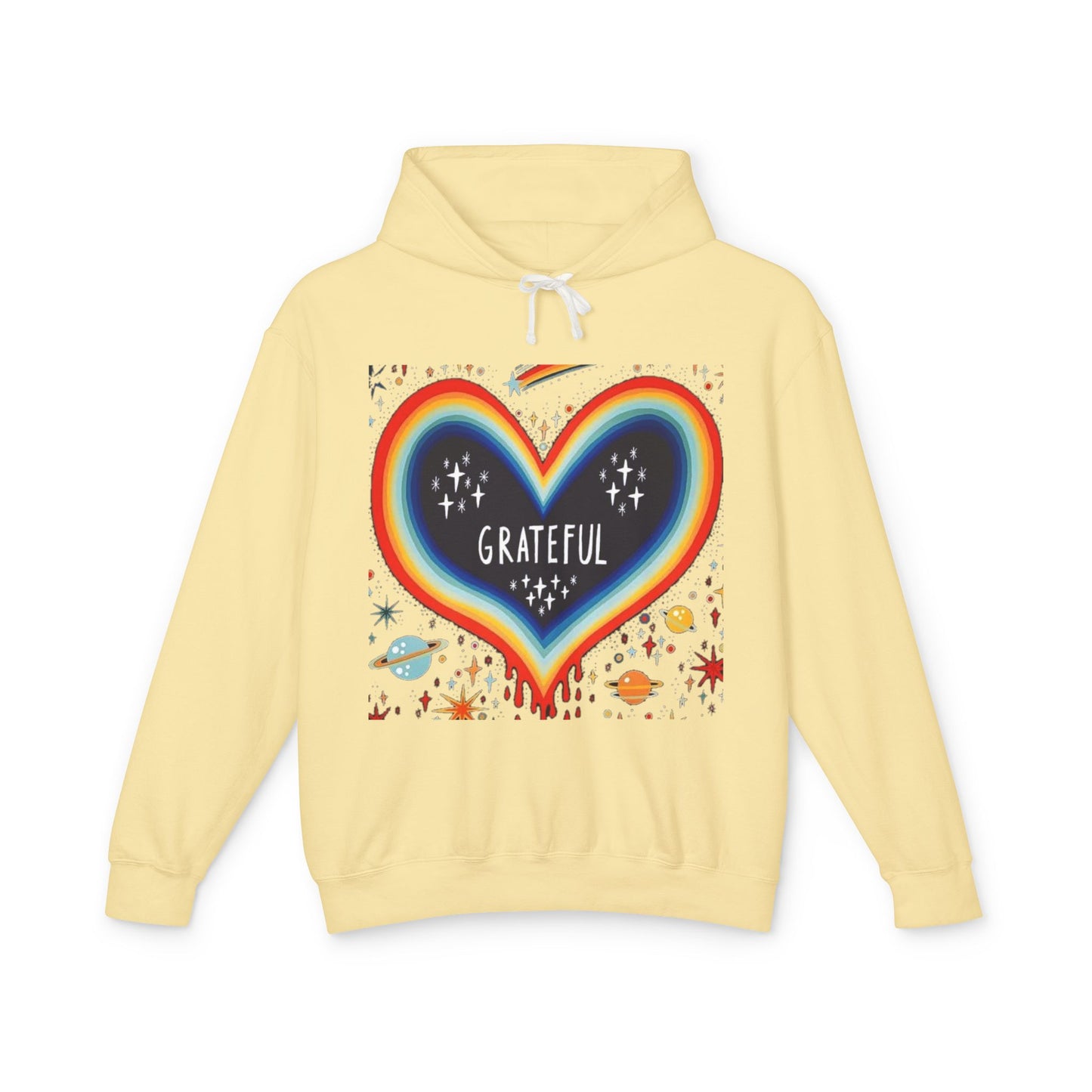 Unisex Lightweight Hooded Sweatshirt