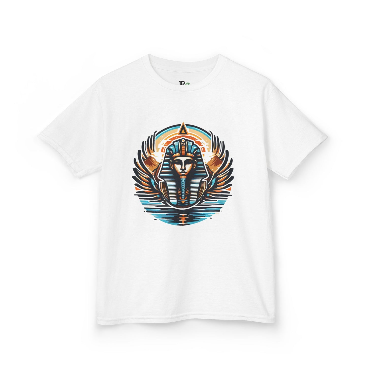Pharaohs & Wings Tee - Kids Heavy Cotton™ Tee, Fun Egyptian Style Tee, Unique Kids Shirt, Birthday Gift, Adventure Tee