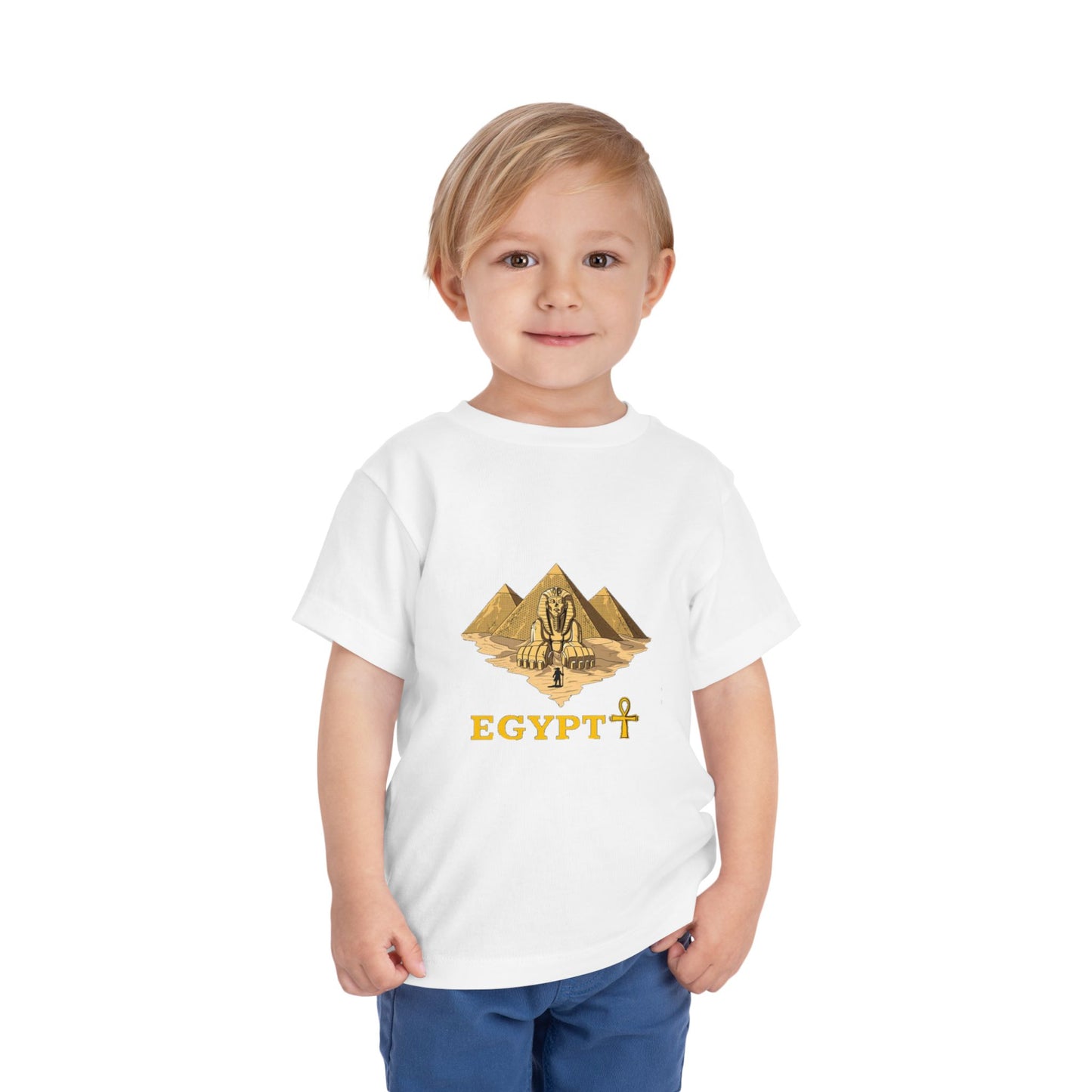 Egyptian Pyramid Toddler Tee, Cute Kids Tee, Animal Kingdom Shirt, Adventure Tee, Gift for Boys and Girls, Fun Summer Outfit
