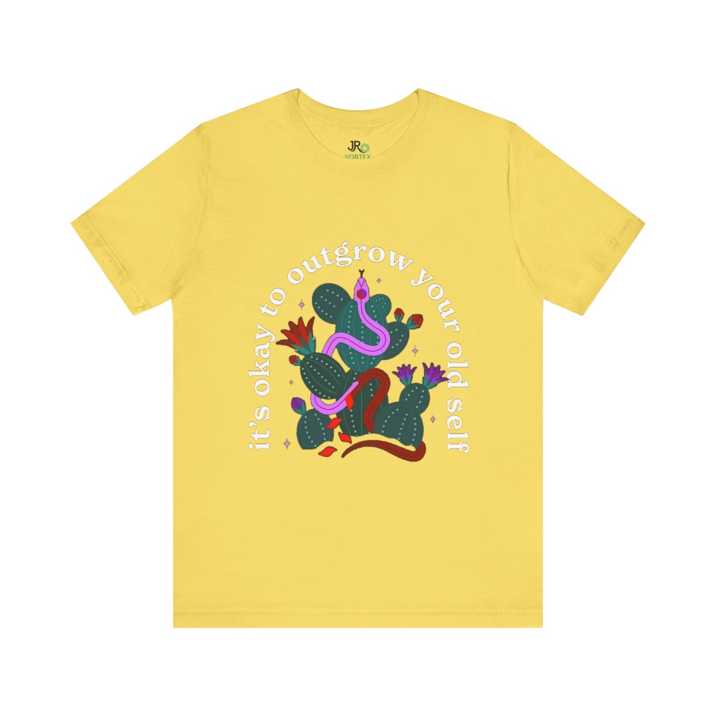 Colorful Inspirational Tee, Casual Wear, Gift for Friends, Motivational T-Shirt, Summer Apparel