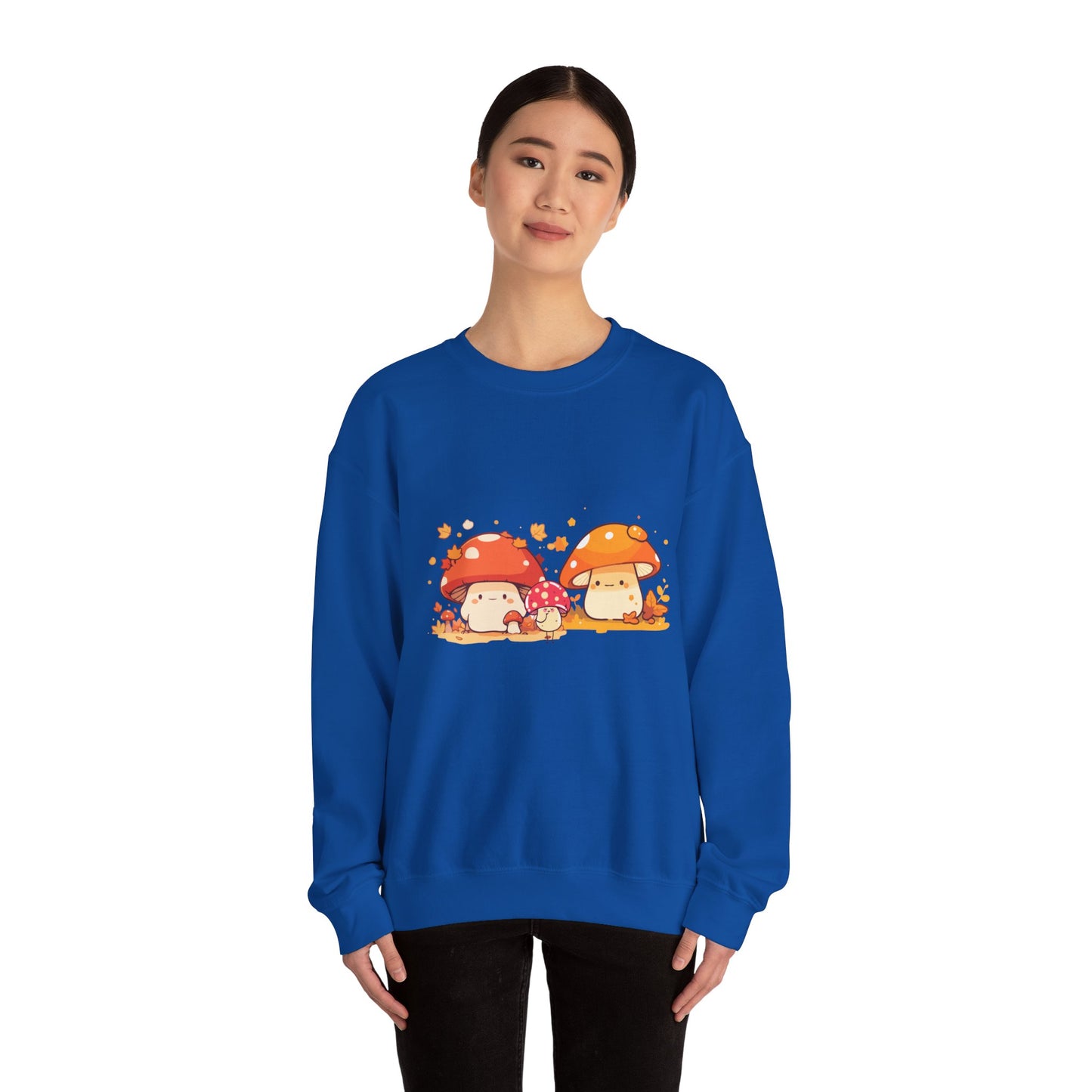 Crewneck Sweatshirt - Mushrooms of Friends Design