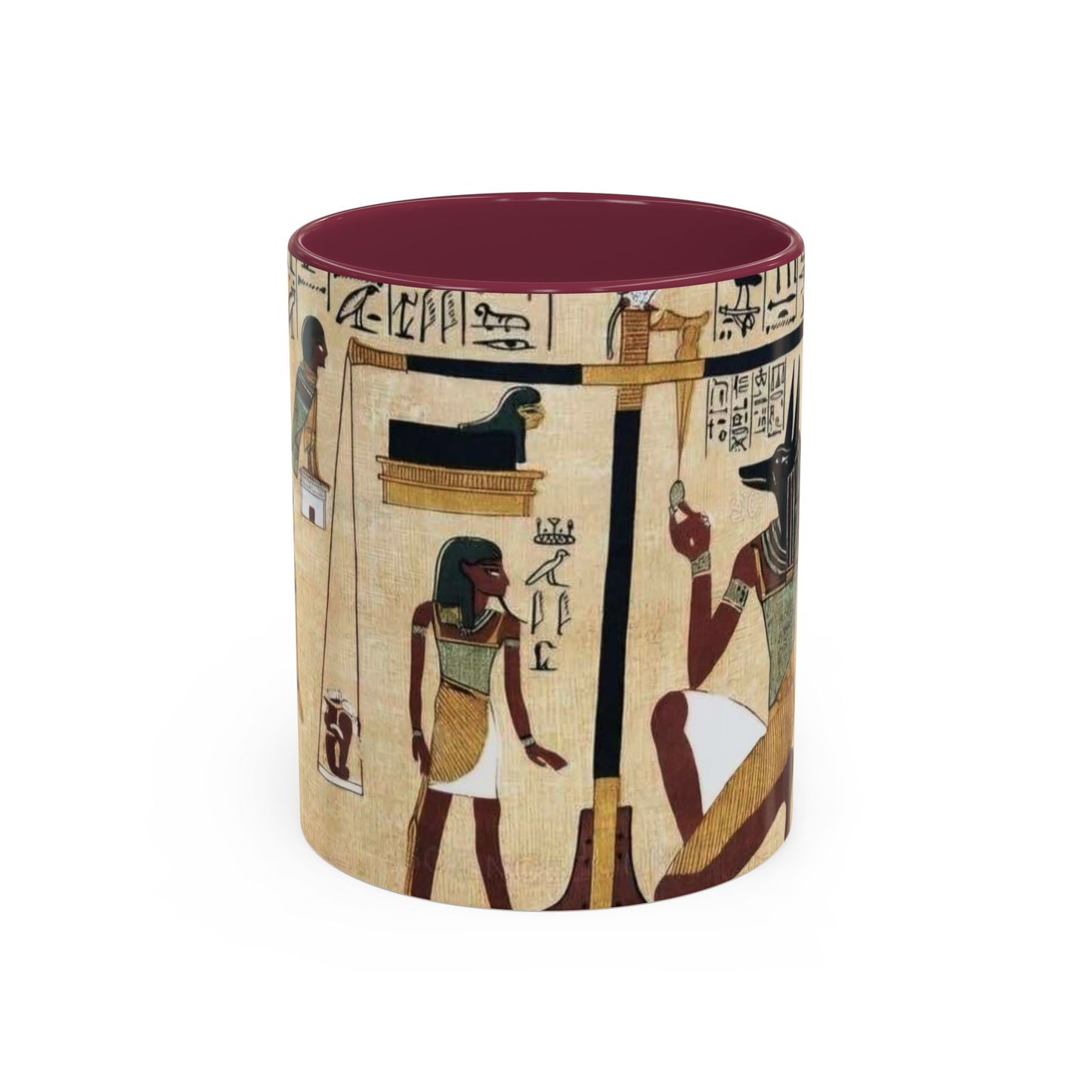 Ancient Egyptian Themed Coffee Mug - Colorful 11oz & 15oz | Unique Art Gift for History Lovers
