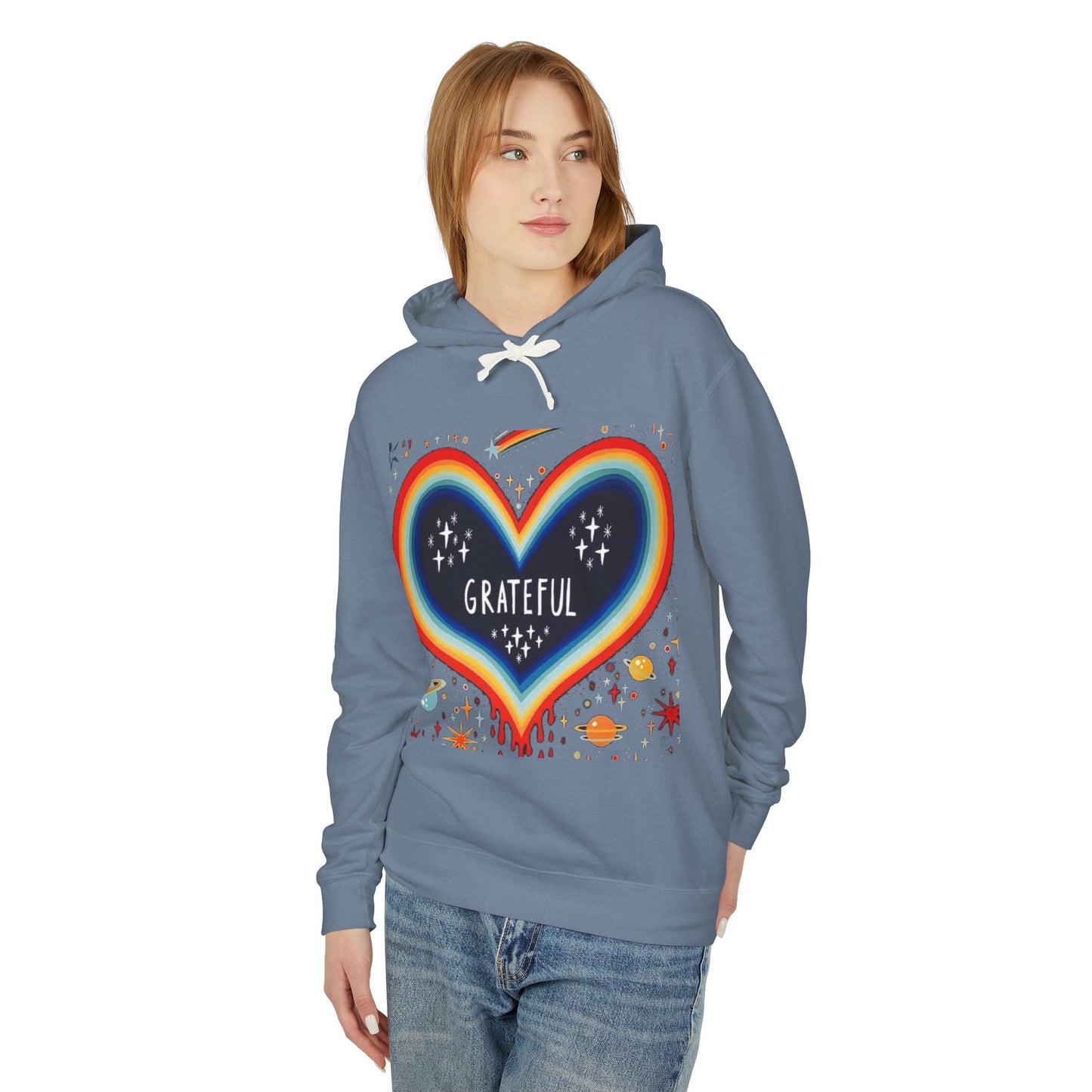 Unisex Lightweight Hooded Sweatshirt