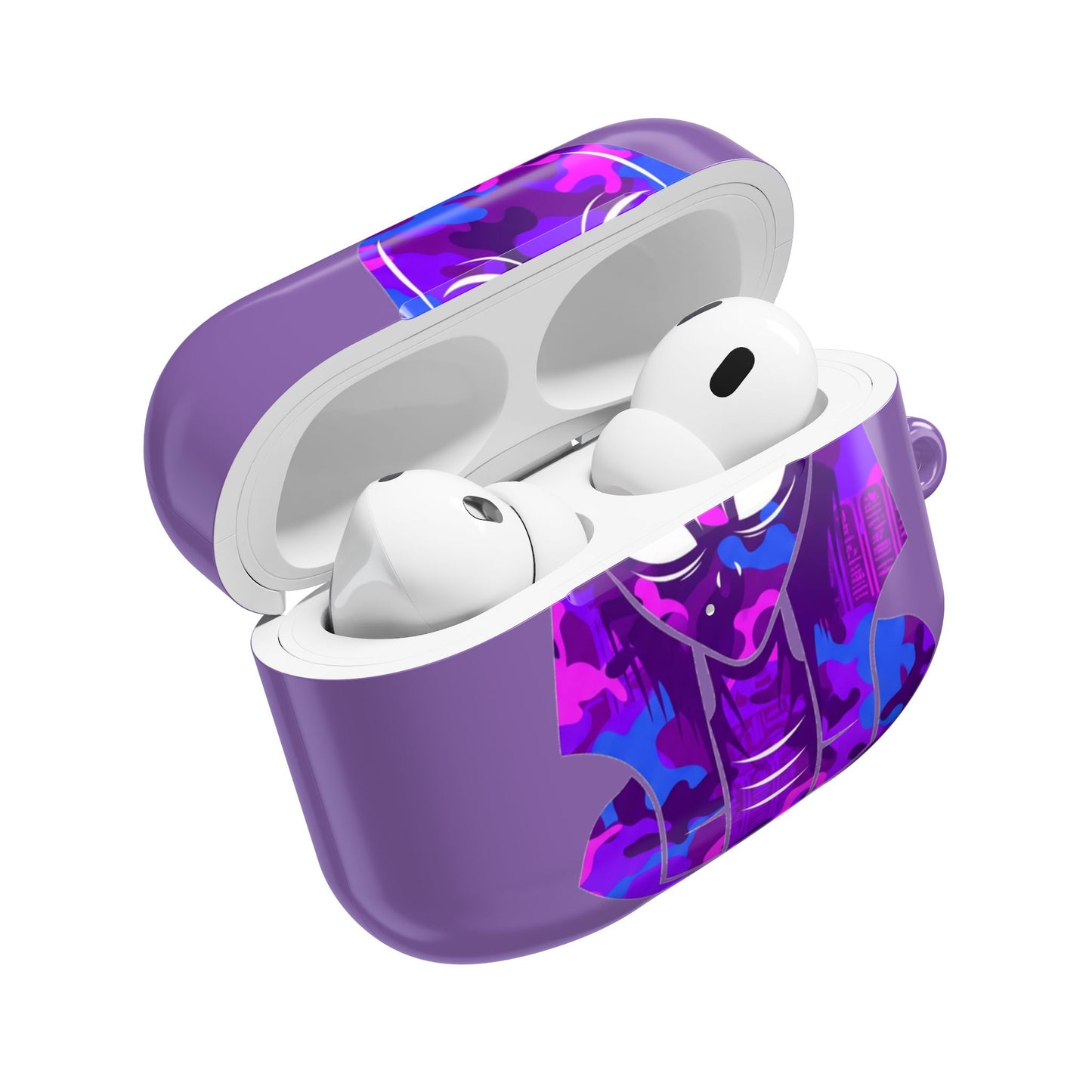 Vibrant Camo AirPod Case, Unique AirPods Cover, Cool Accessories for Teens, Travel Gift, Tech Protection