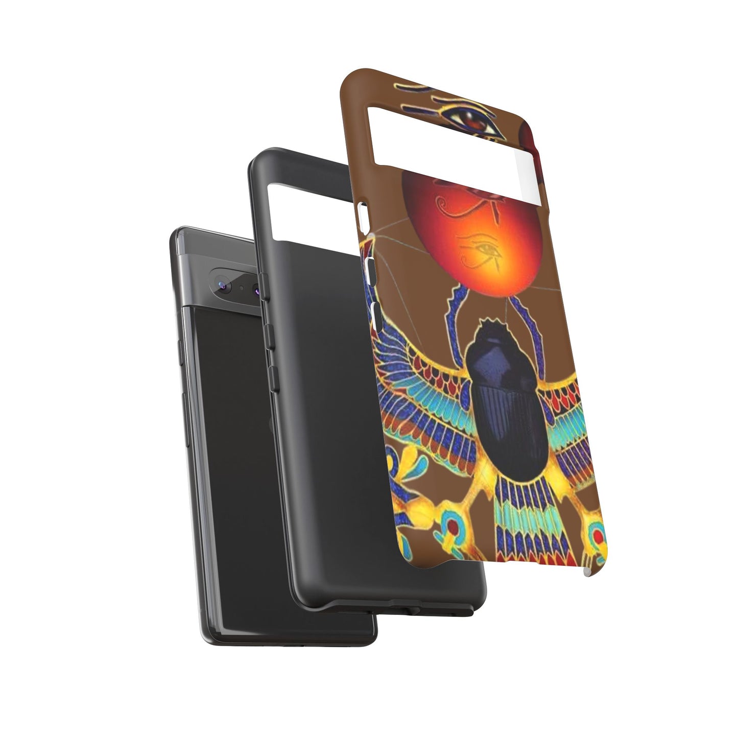 Egyptian Scarab Phone Case | Tough Cases for Unique Style, Protective Cases, Artistic Phone Covers, Gifts for Art Lovers