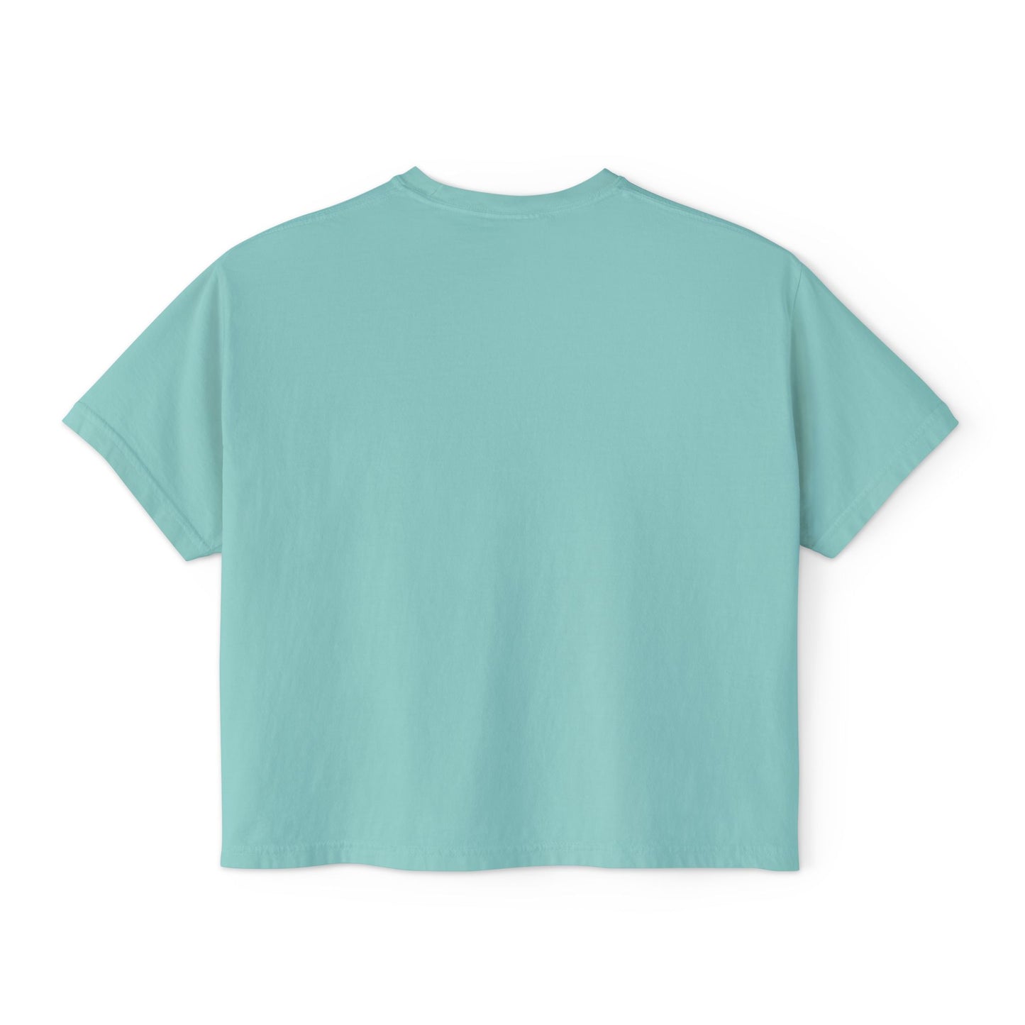 Vibrant Sun Graphic Women's Boxy Tee, Boho T-Shirt, Summer Apparel, Festival Wear, Gifts for Her