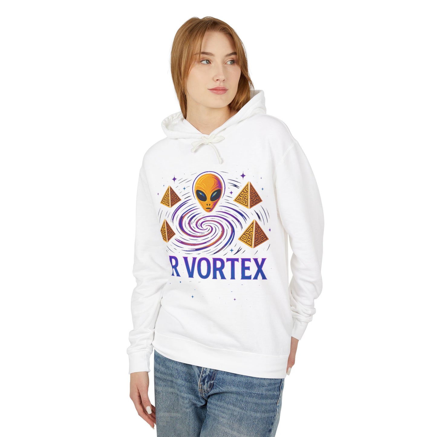 Unisex Lightweight Hooded Sweatshirt