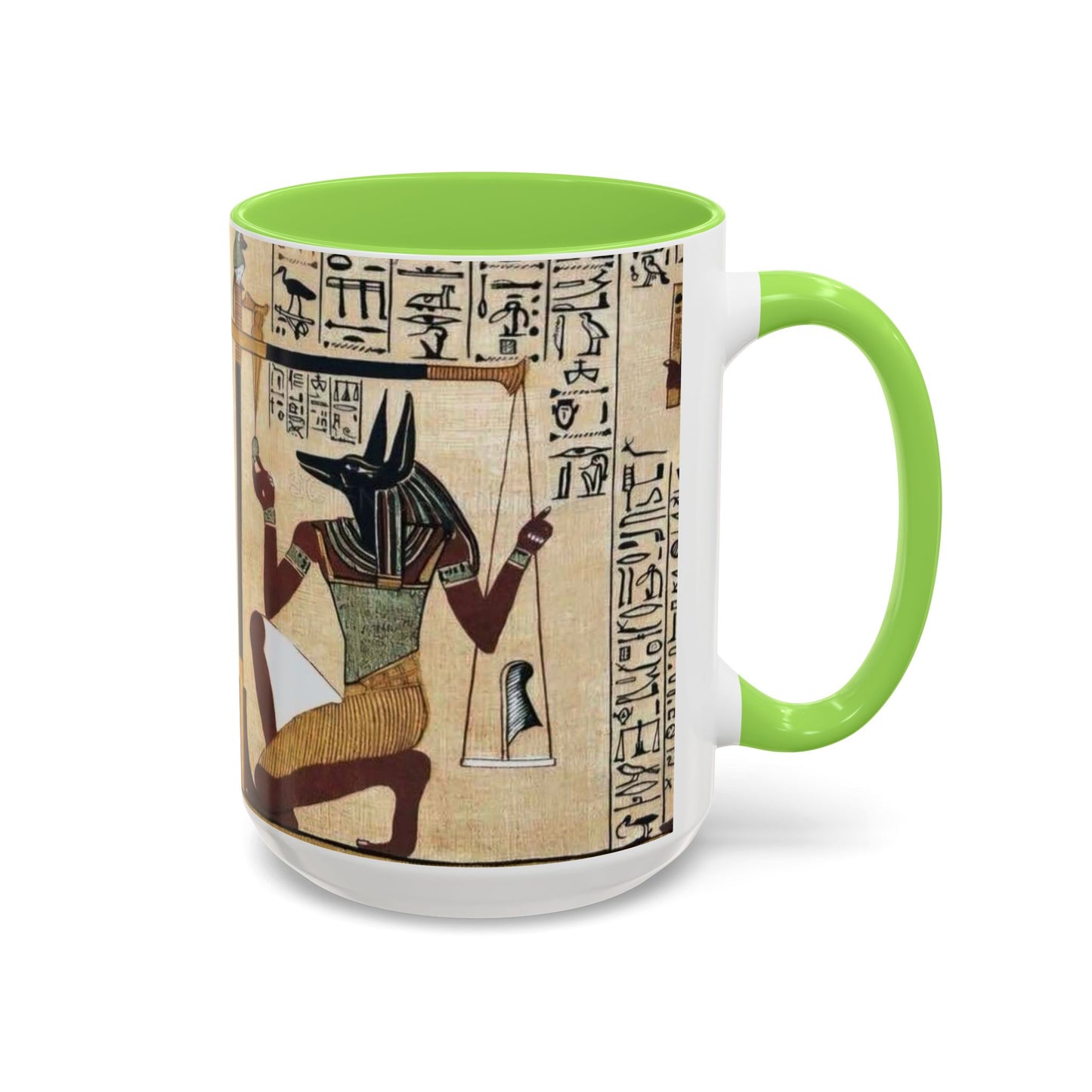 Ancient Egyptian Themed Coffee Mug - Colorful 11oz & 15oz | Unique Art Gift for History Lovers