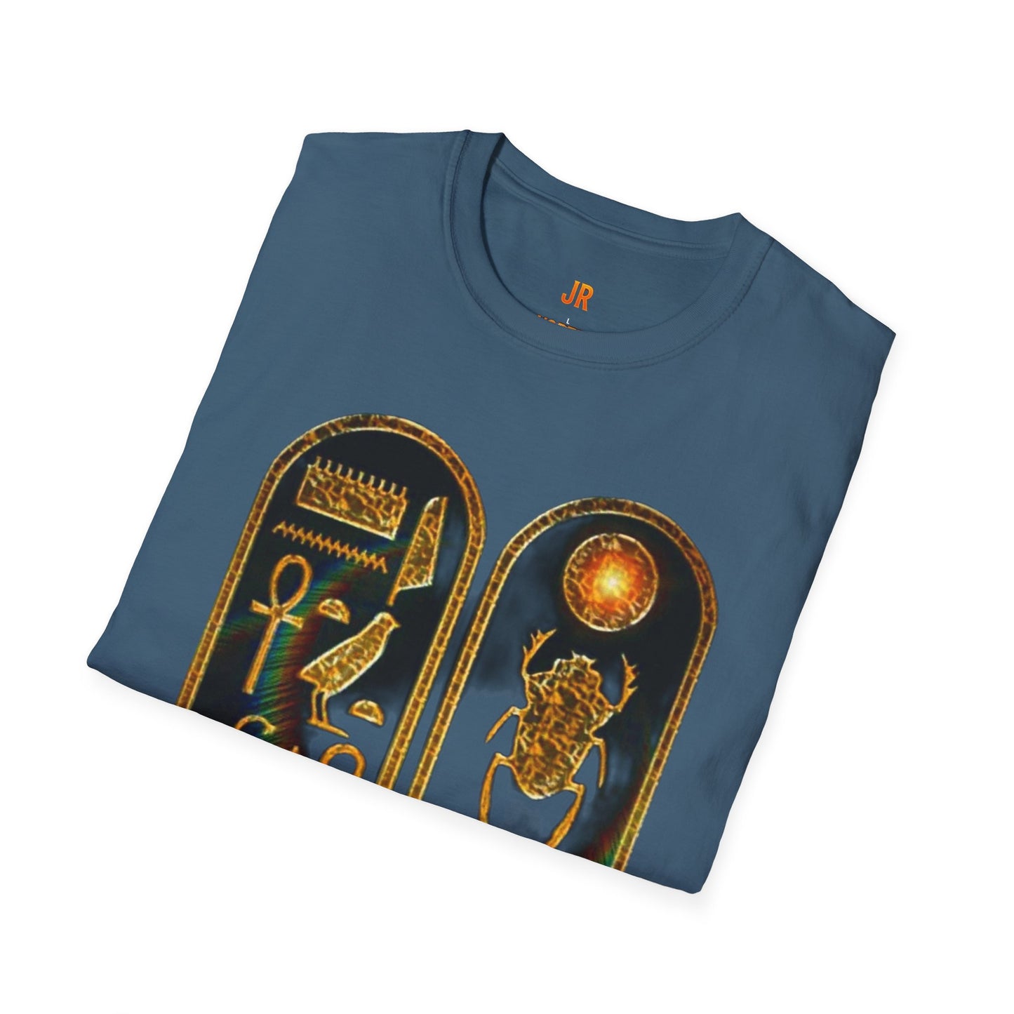 Vintage Egyptian Art Unisex Softstyle T-Shirt - Retro Graphic Tee, Unisex Casual Wear, Unique Gift for History Lovers, Summer Essential