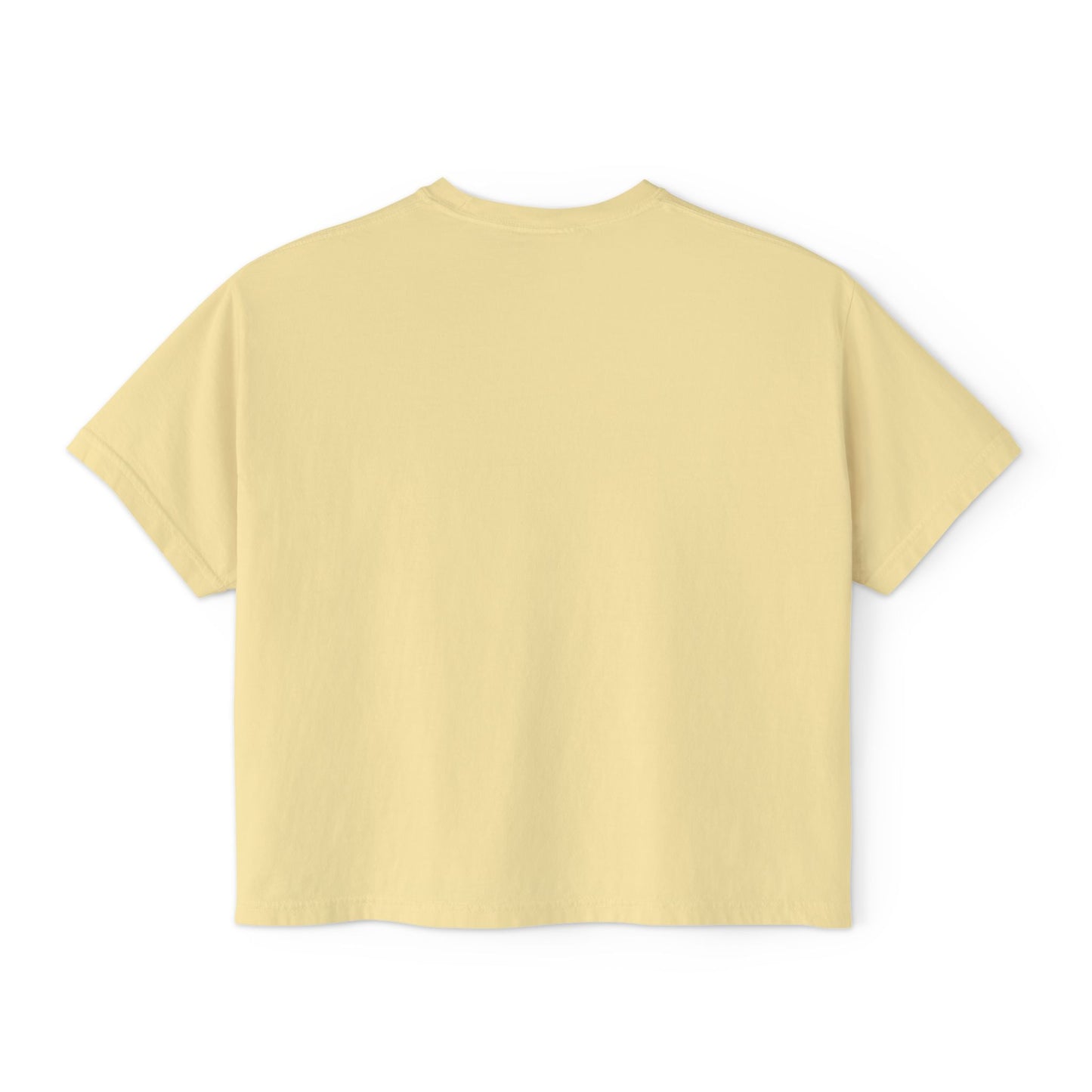 Vibrant Sun Graphic Women's Boxy Tee, Boho T-Shirt, Summer Apparel, Festival Wear, Gifts for Her
