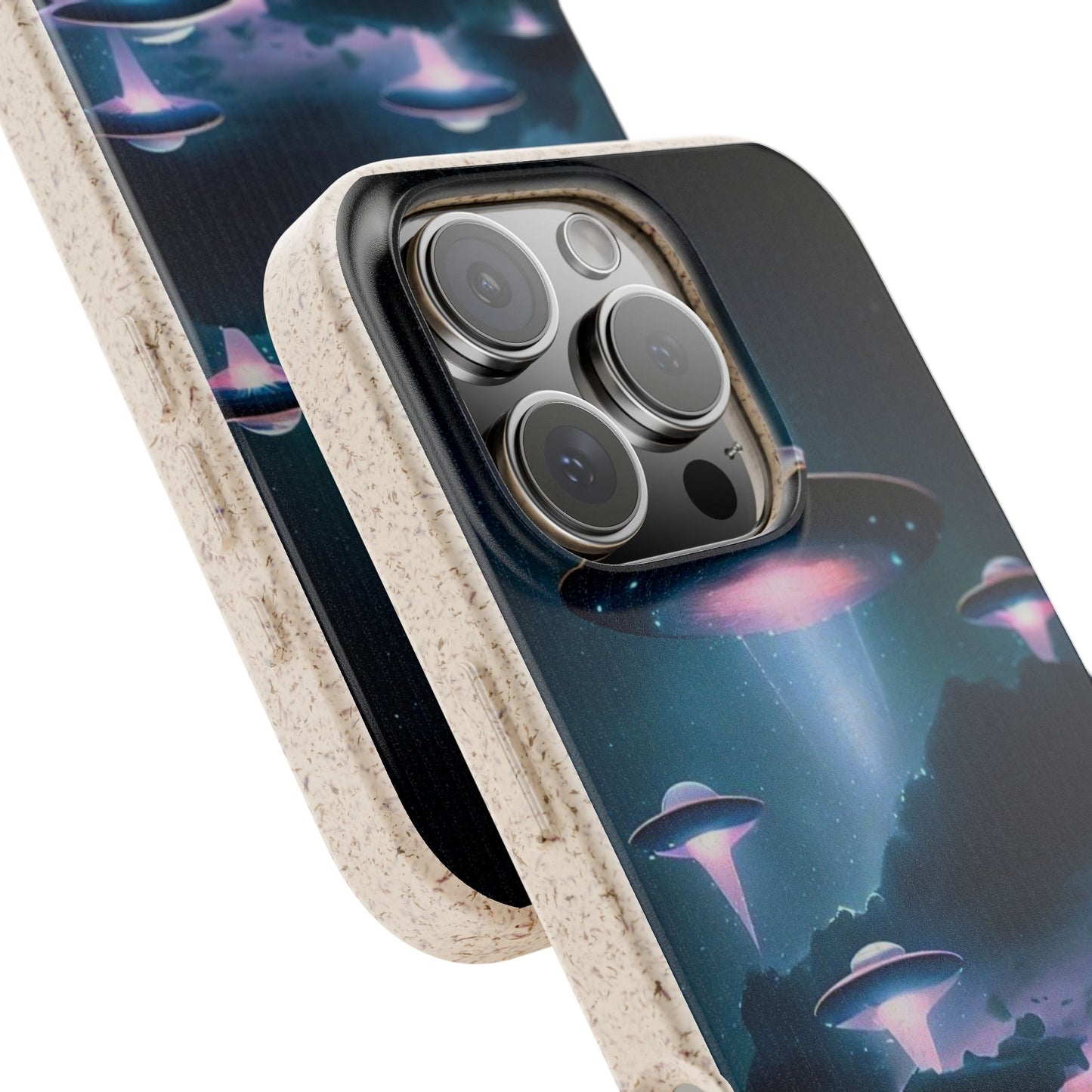 Biodegradable UFO Phone Case - Eco-Friendly and Stylish Design