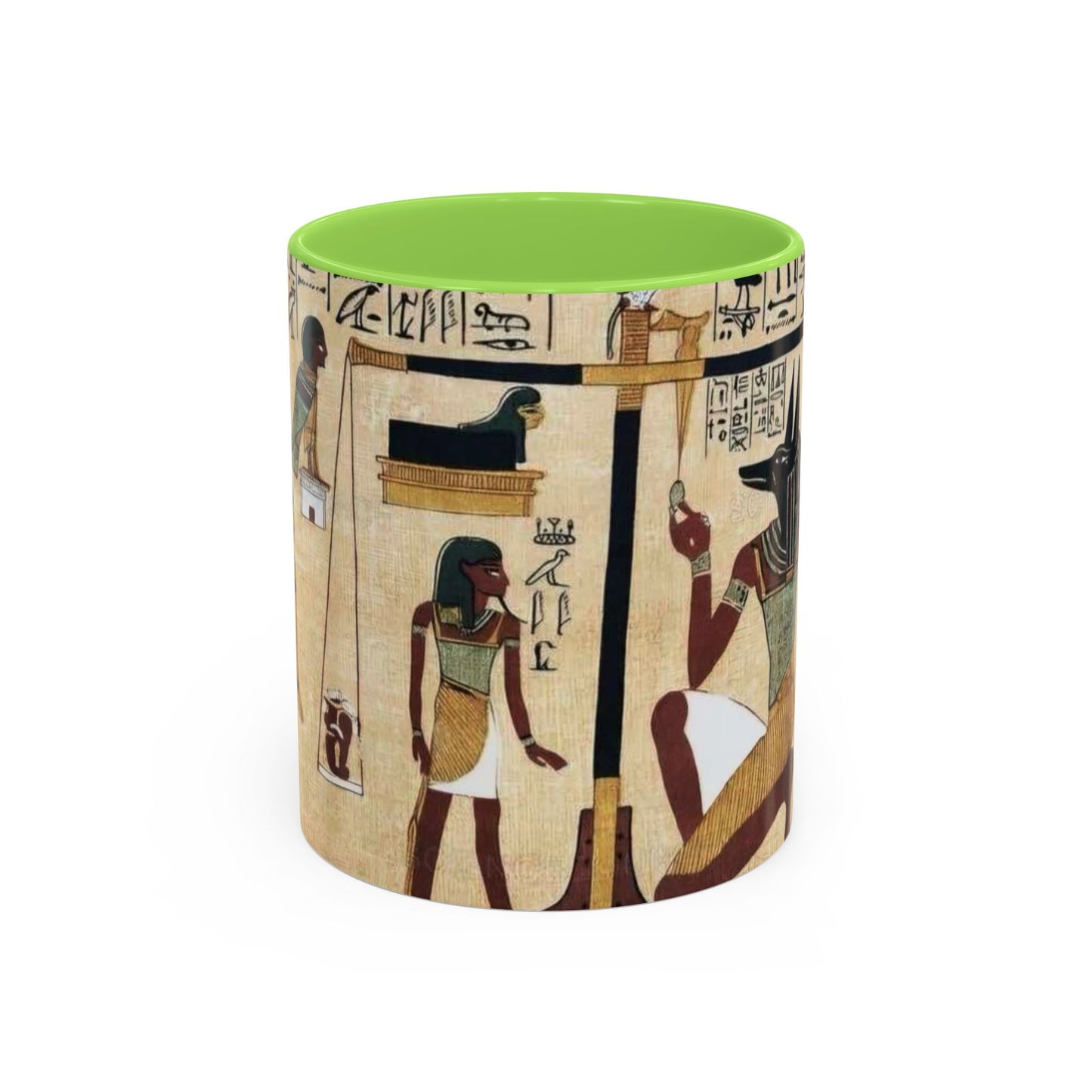 Ancient Egyptian Themed Coffee Mug - Colorful 11oz & 15oz | Unique Art Gift for History Lovers