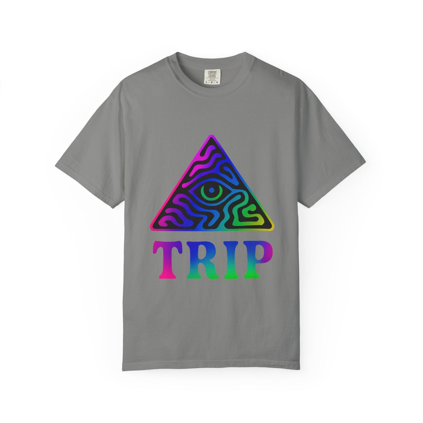 Psychedelic Trip T-Shirt, Unisex Graphic Tee, Retro Vibe Shirt, Festival Wear, Gift for Creative Souls