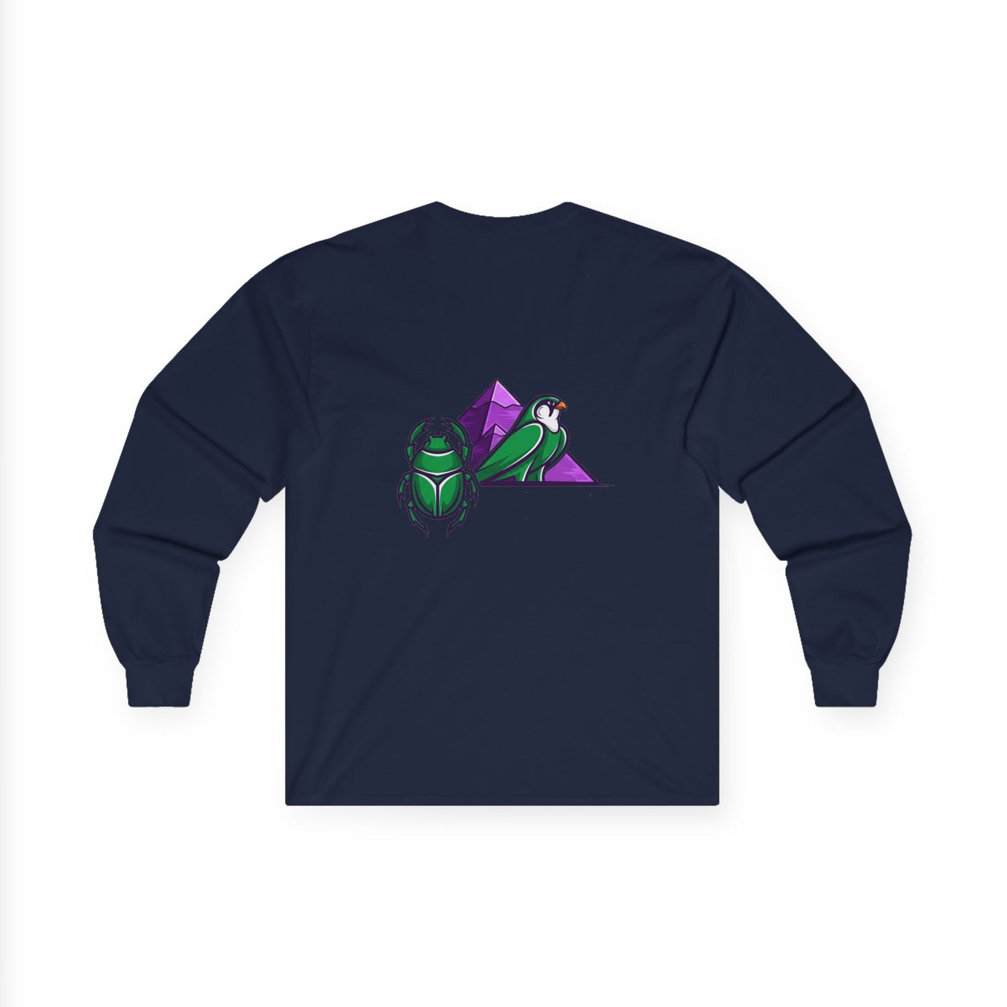 Unisex Long Sleeve Graphic Tee - Retro Vibes, Comfortable Casual Wear, Perfect for Gift Giving, Festival Wear, Everyday Comfort