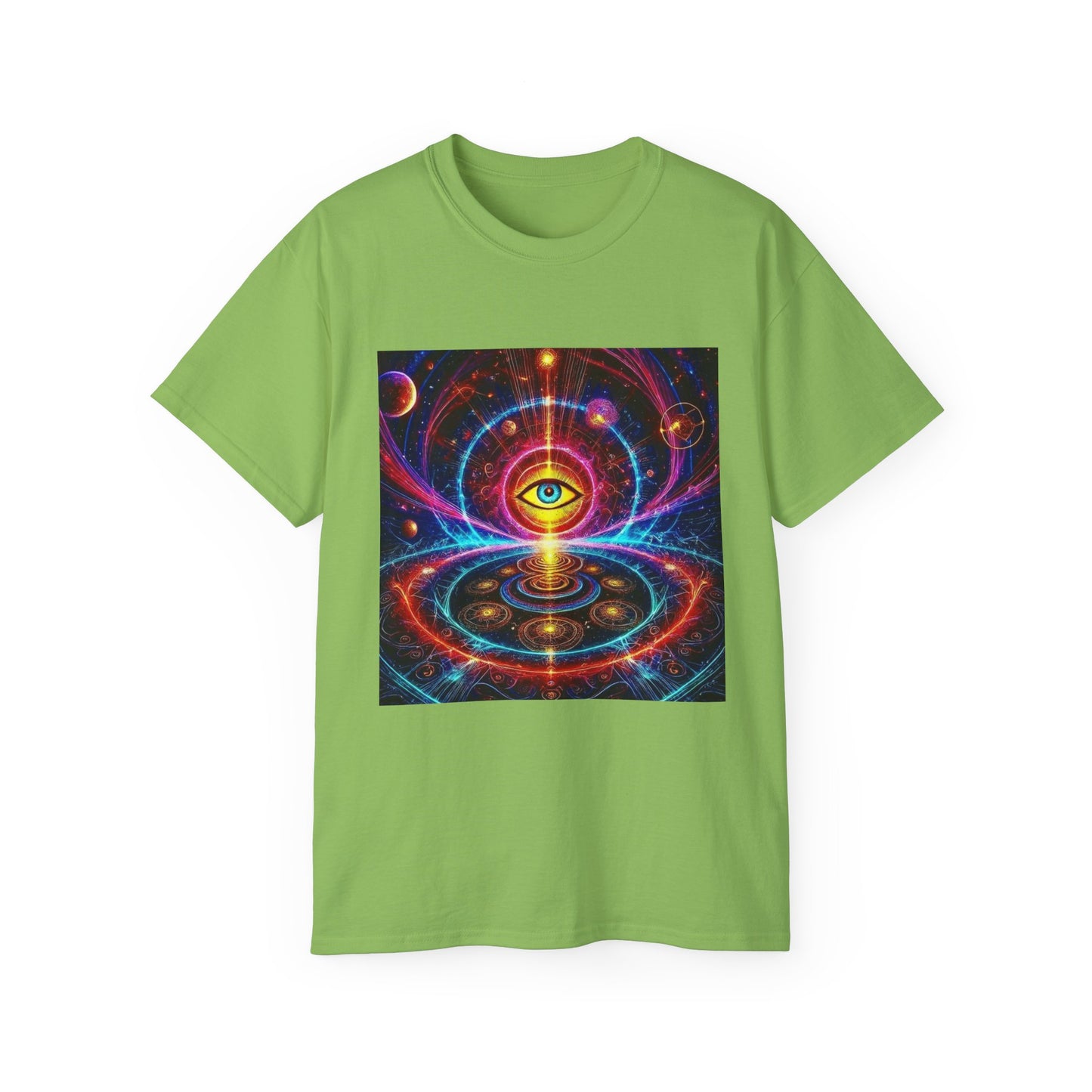 Cosmic Eye T-shirt Unisex Ultra Cotton Tee - Spiritual Graphic Shirt, Psychedelic Fashion, Festival Wear, Art Tee, Gift for Dreamers
