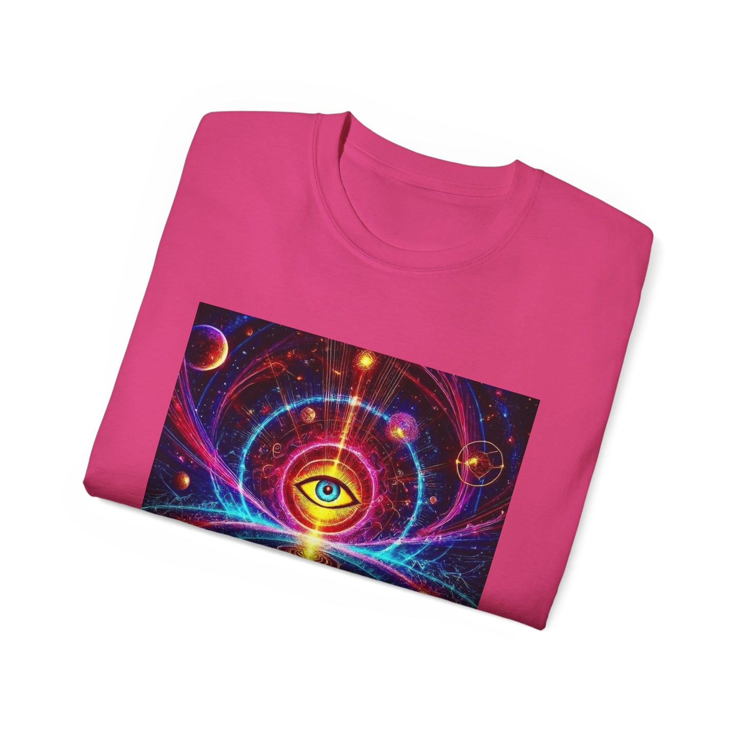 Cosmic Eye T-shirt Unisex Ultra Cotton Tee - Spiritual Graphic Shirt, Psychedelic Fashion, Festival Wear, Art Tee, Gift for Dreamers