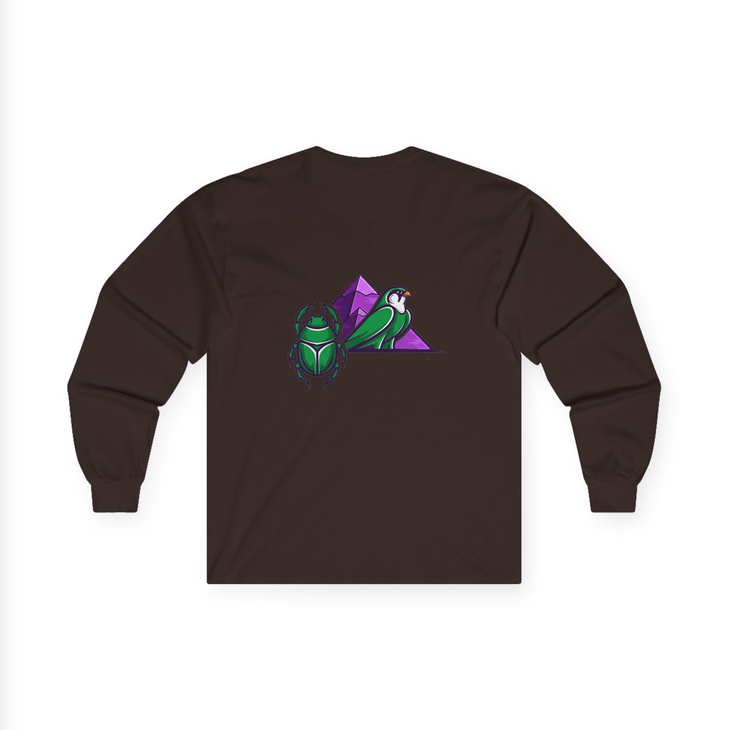 Unisex Long Sleeve Graphic Tee - Retro Vibes, Comfortable Casual Wear, Perfect for Gift Giving, Festival Wear, Everyday Comfort