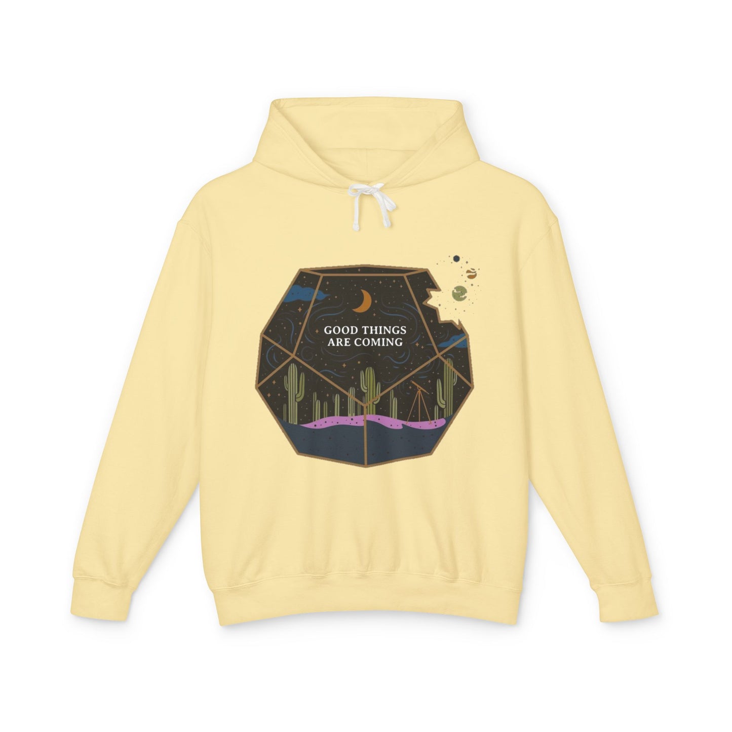 Unisex Lightweight Hooded Sweatshirt