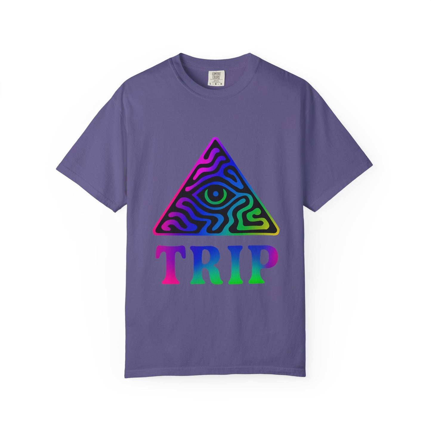 Psychedelic Trip T-Shirt, Unisex Graphic Tee, Retro Vibe Shirt, Festival Wear, Gift for Creative Souls