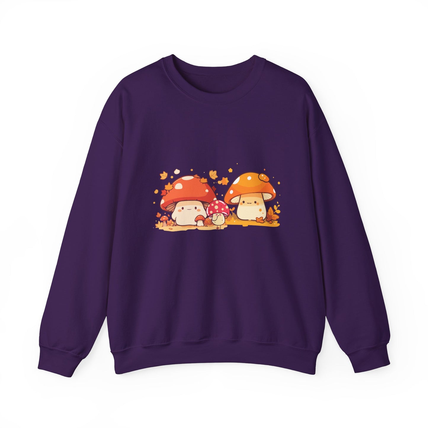Crewneck Sweatshirt - Mushrooms of Friends Design