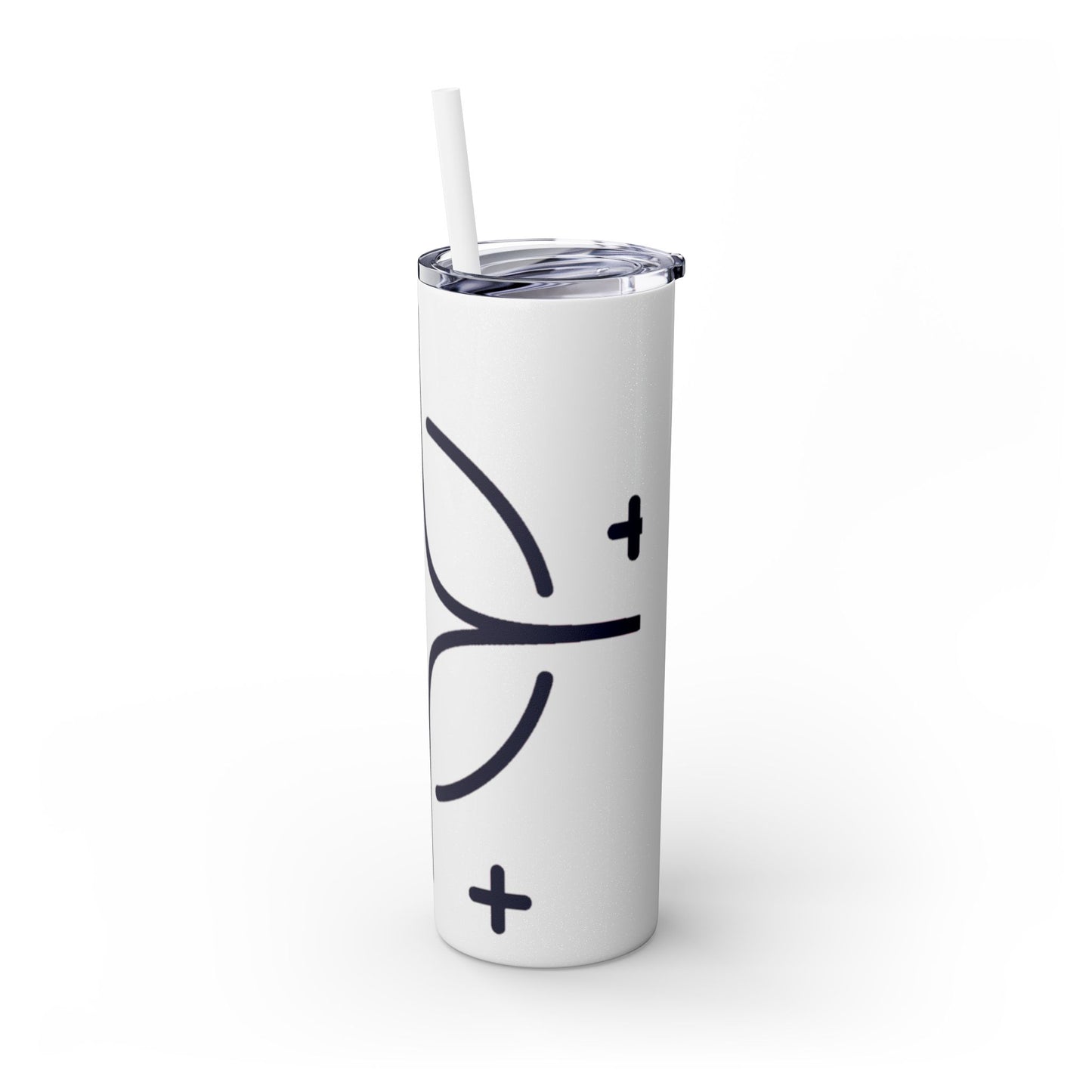 Skinny Tumbler with Straw, 20oz
