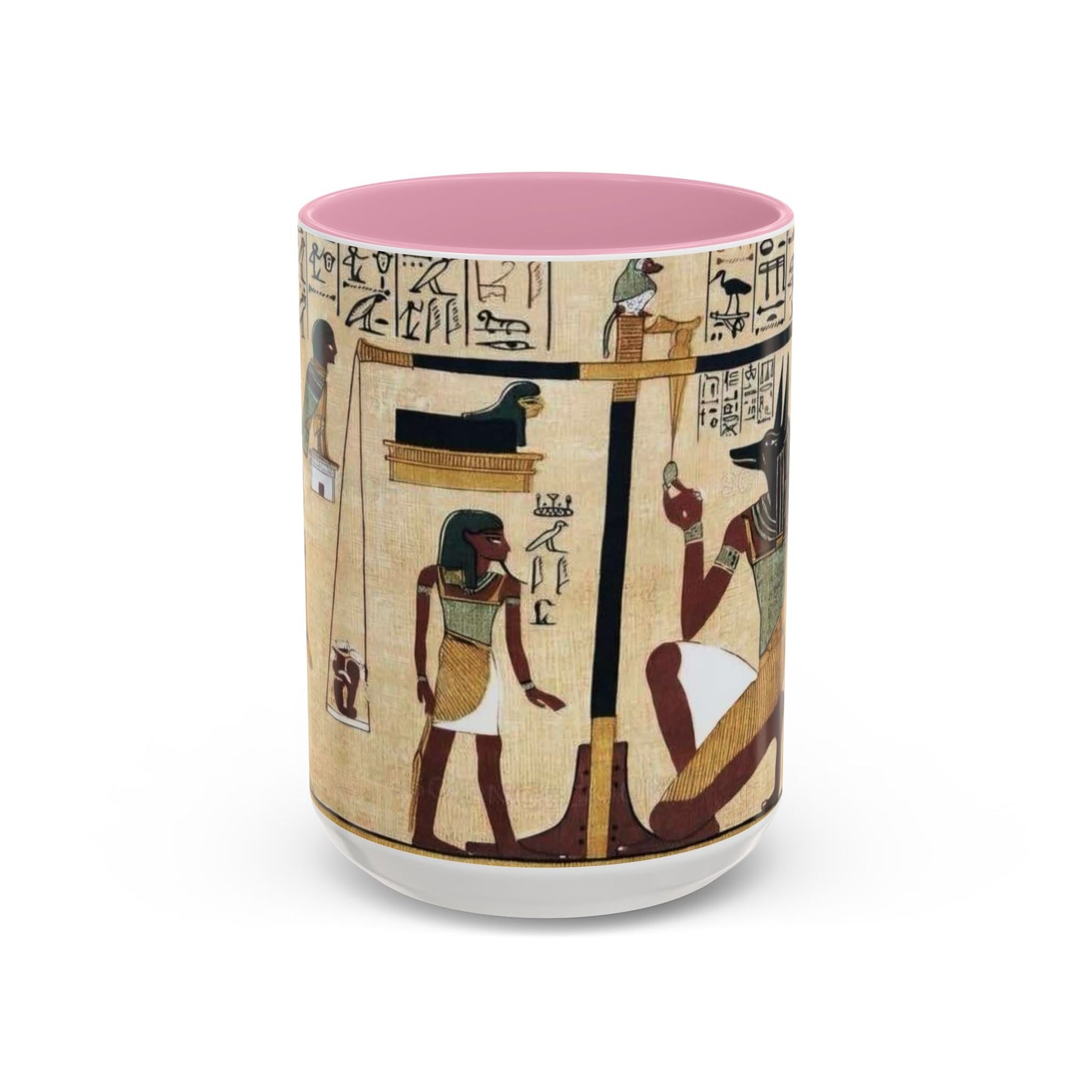 Ancient Egyptian Themed Coffee Mug - Colorful 11oz & 15oz | Unique Art Gift for History Lovers