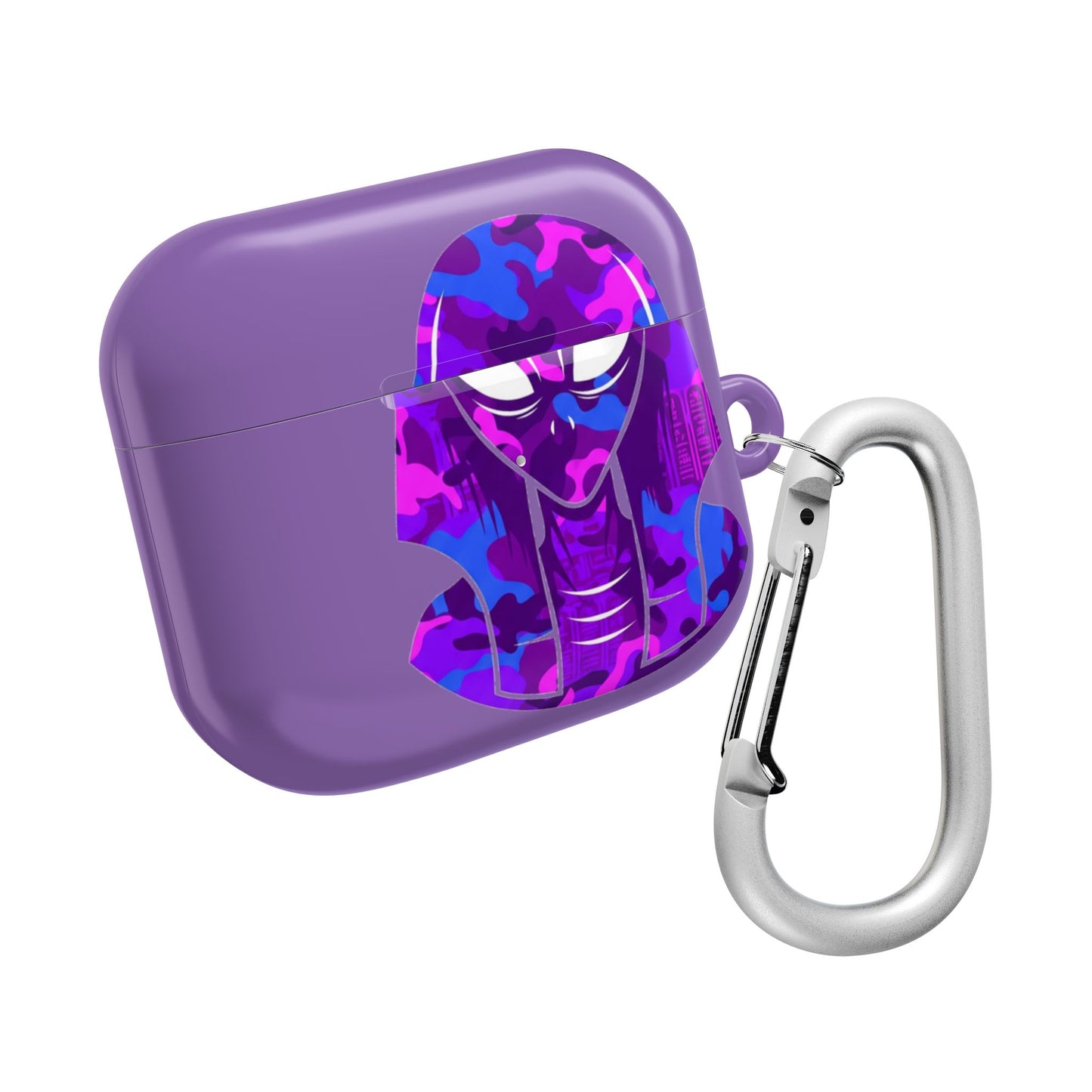 Vibrant Camo AirPod Case, Unique AirPods Cover, Cool Accessories for Teens, Travel Gift, Tech Protection